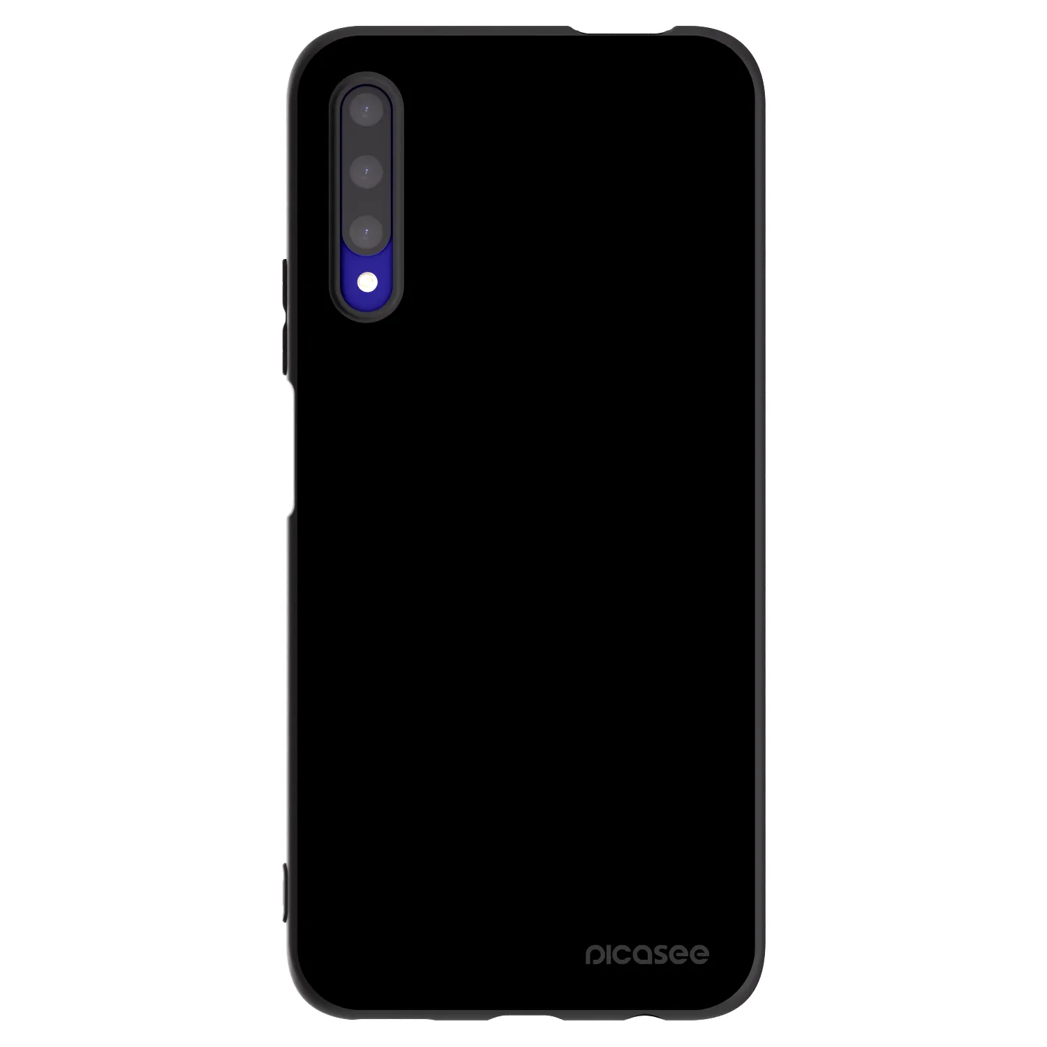 Picasee crna silikonska maskica za Honor 9X Pro - Black Bliss