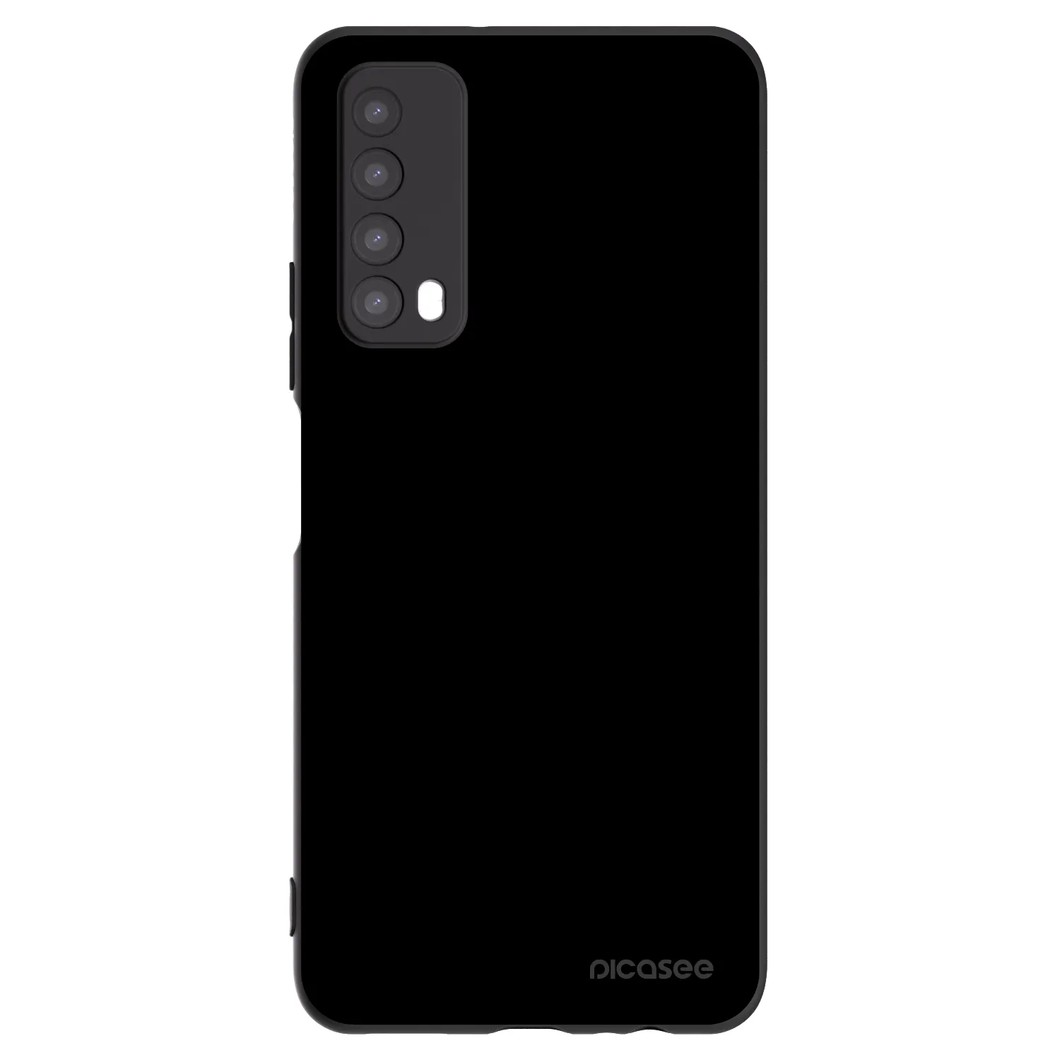 Picasee crna silikonska maskica za Huawei P Smart 2021 - Black Bliss