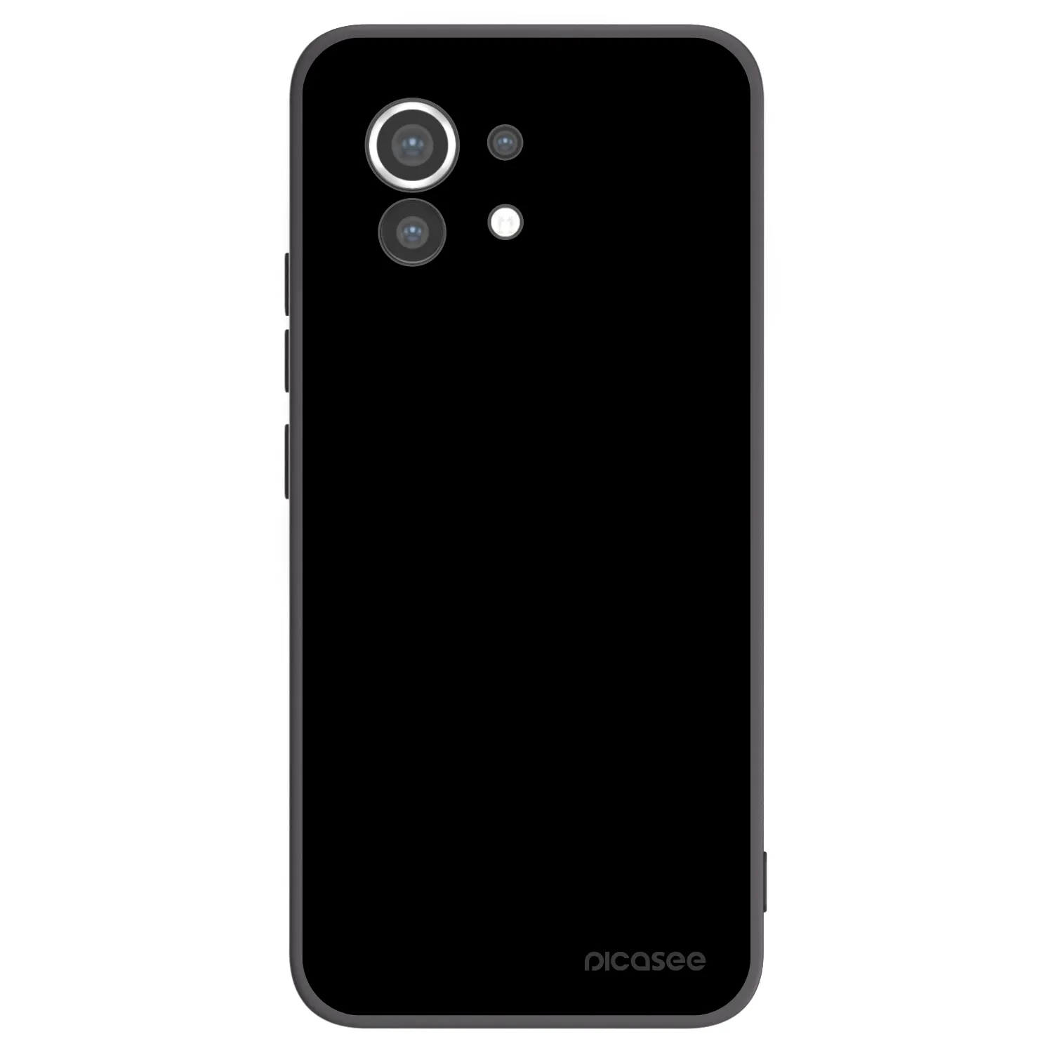 Picasee crna silikonska maskica za Xiaomi Mi 11 - Black Bliss