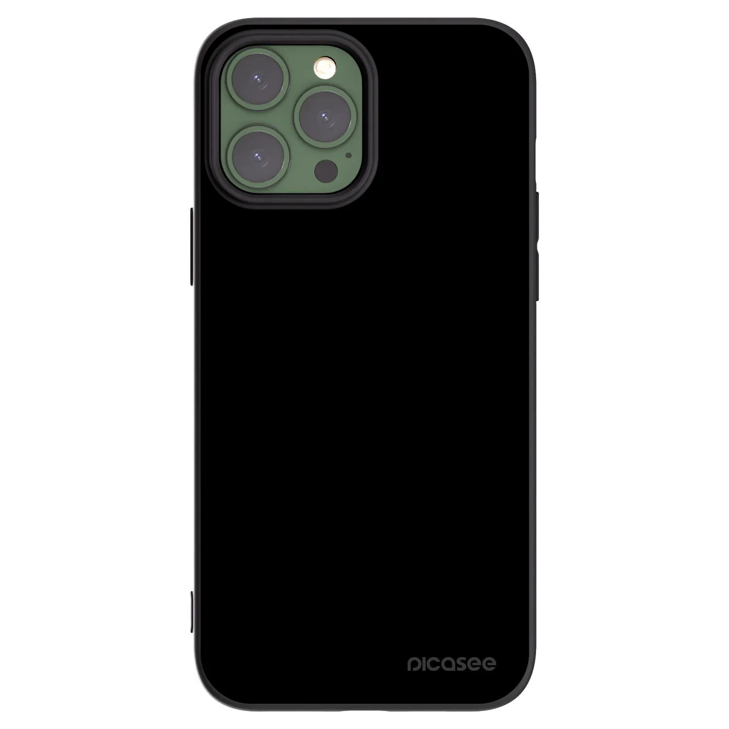 Picasee crna silikonska maskica za Apple iPhone 13 Pro Max - Black Bliss