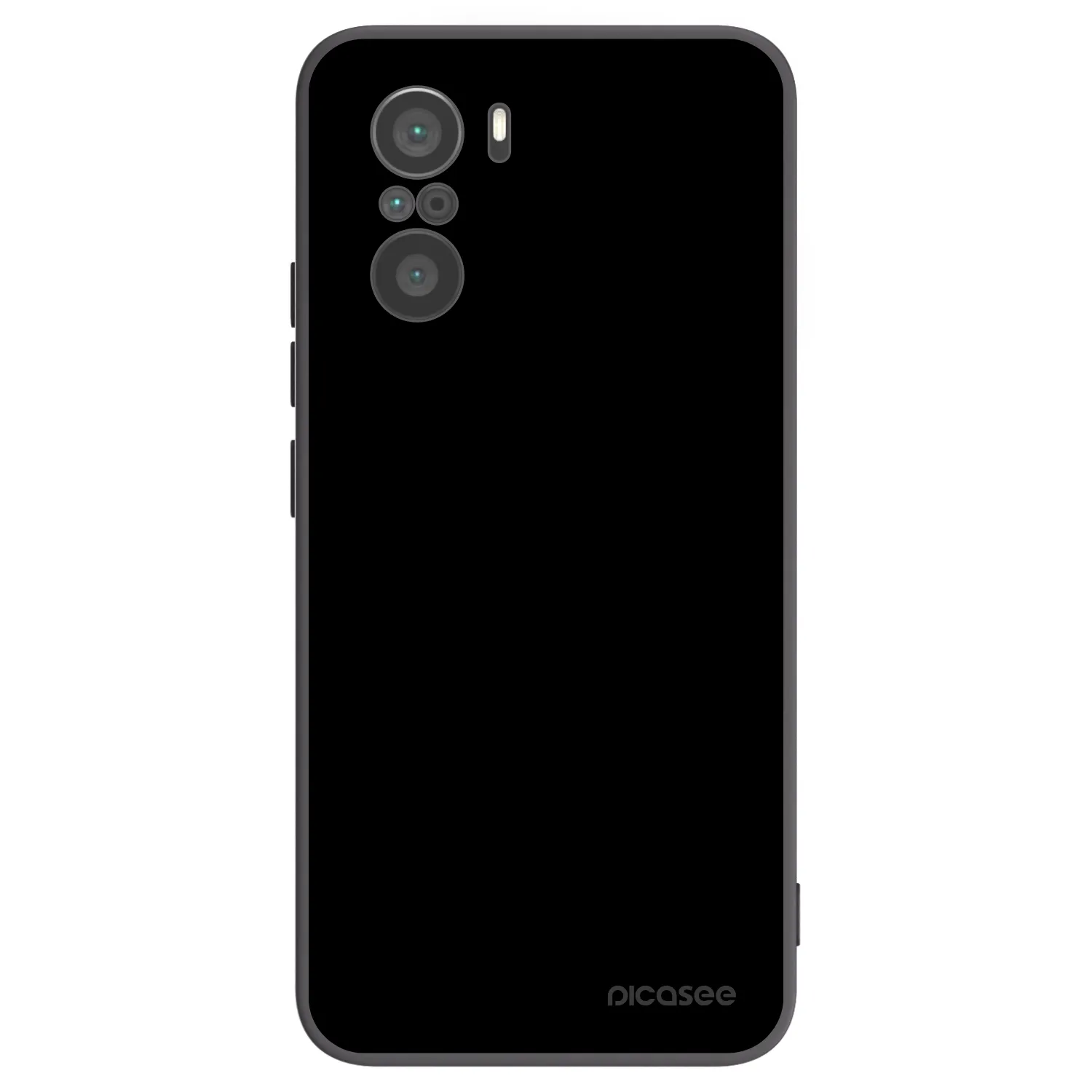 Picasee crna silikonska maskica za Xiaomi Poco F3 - Black Bliss