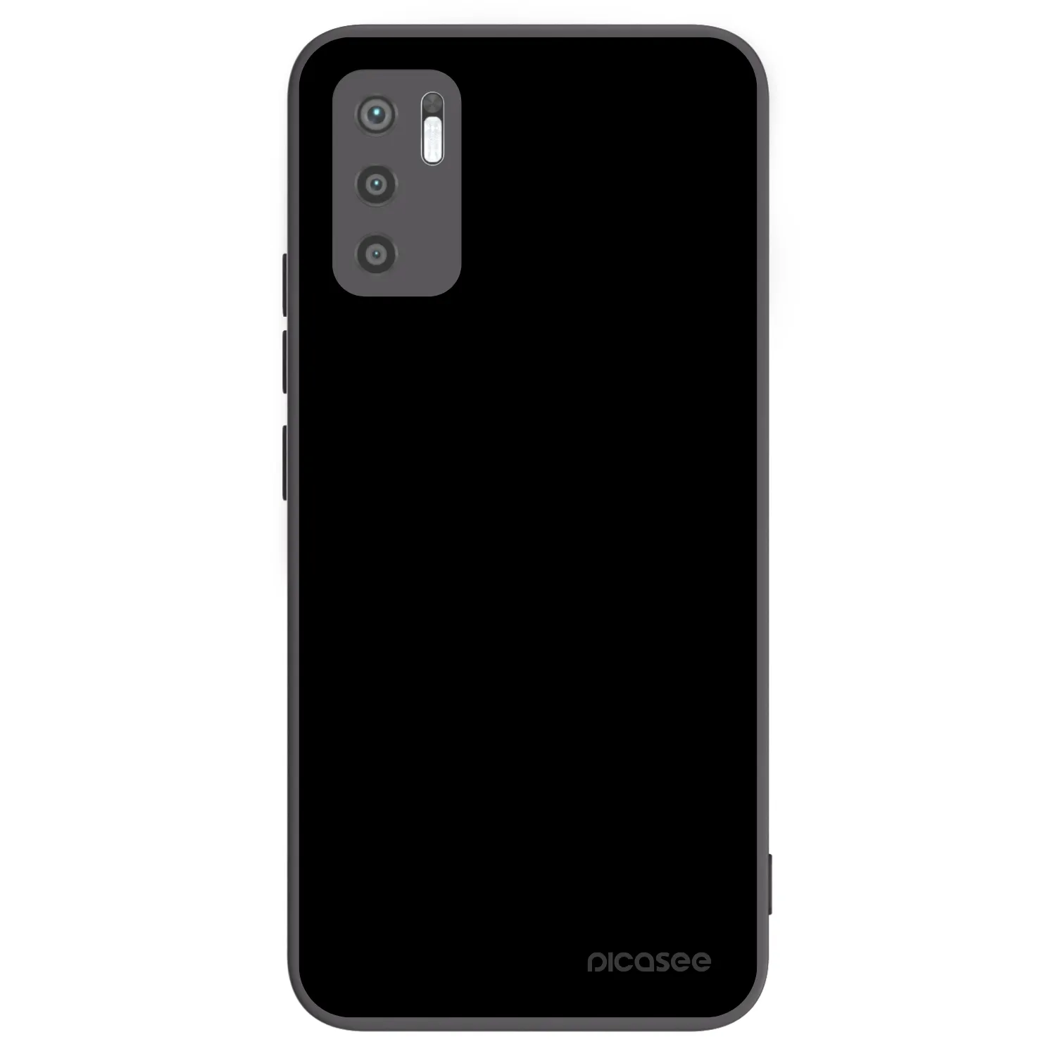 Picasee crna silikonska maskica za Xiaomi Redmi Note 10 5G - Black Bliss