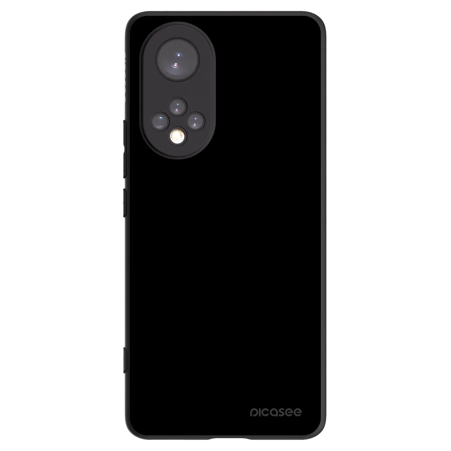 Picasee crna silikonska maskica za Honor 50 5G - Black Bliss
