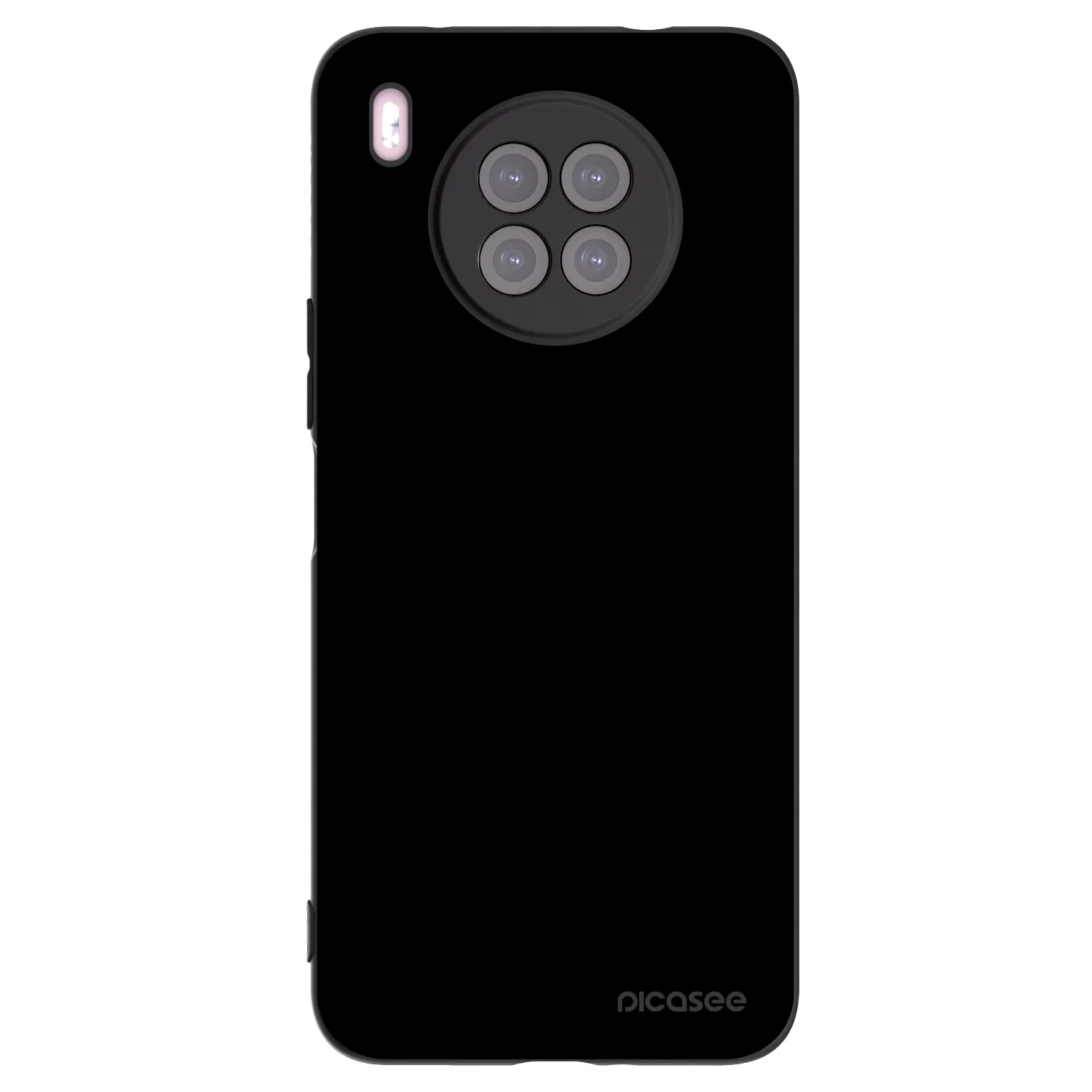Picasee crna silikonska maskica za Huawei Nova 8i - Black Bliss