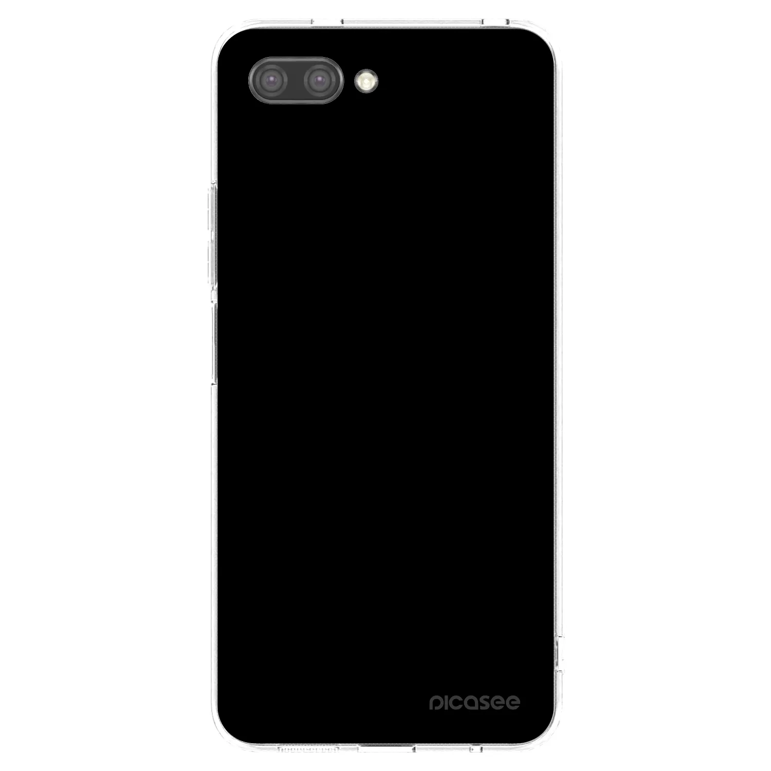 Picasee silikonska prozirna maskica za Honor 10 - Black Bliss