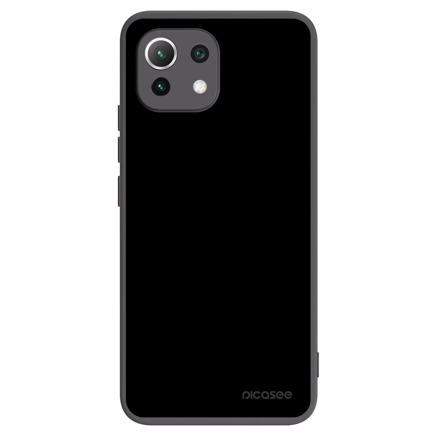 Picasee crna silikonska maskica za Xiaomi 11 Lite 5G NE - Black Bliss