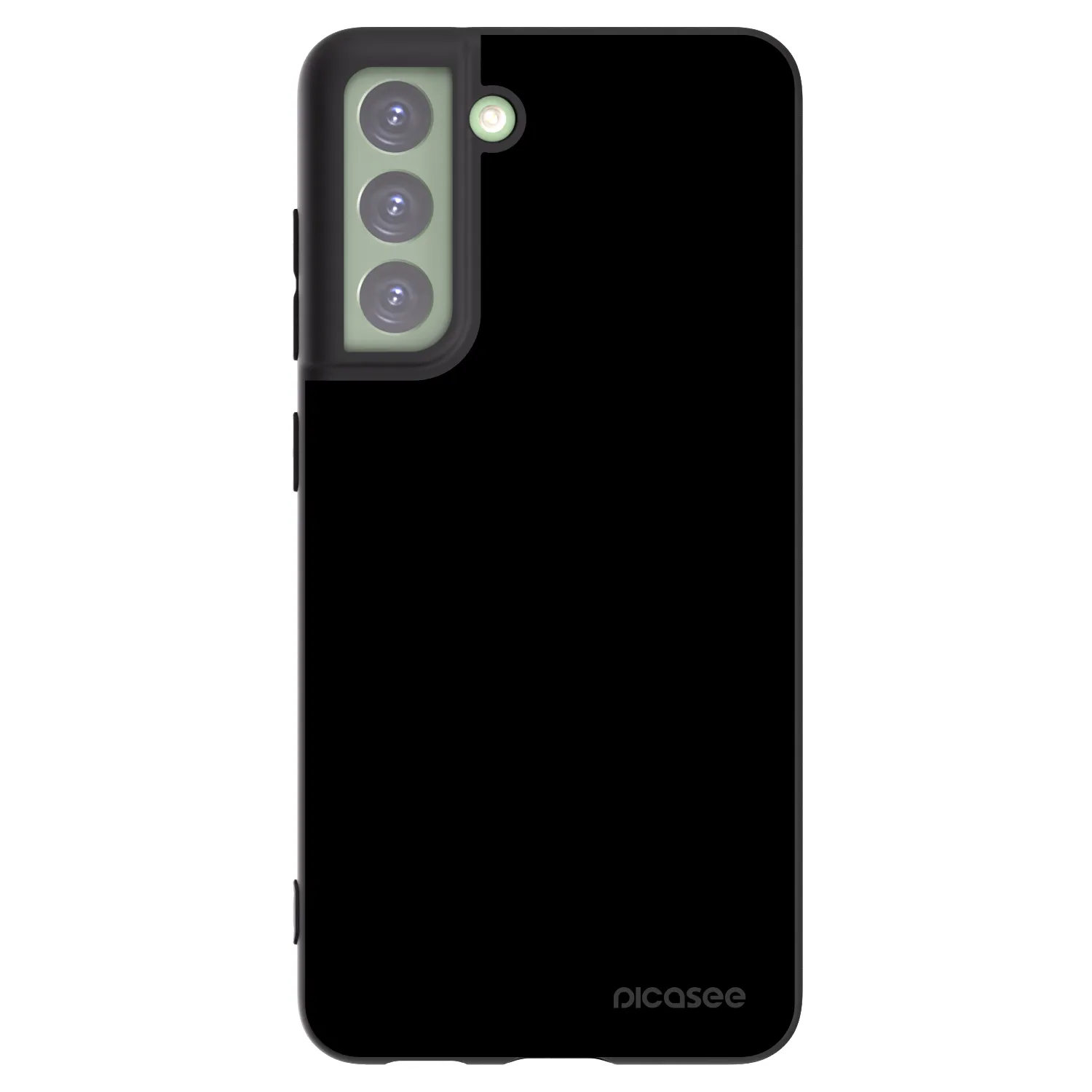 Picasee crna silikonska maskica za Samsung Galaxy S21 FE 5G - Black Bliss
