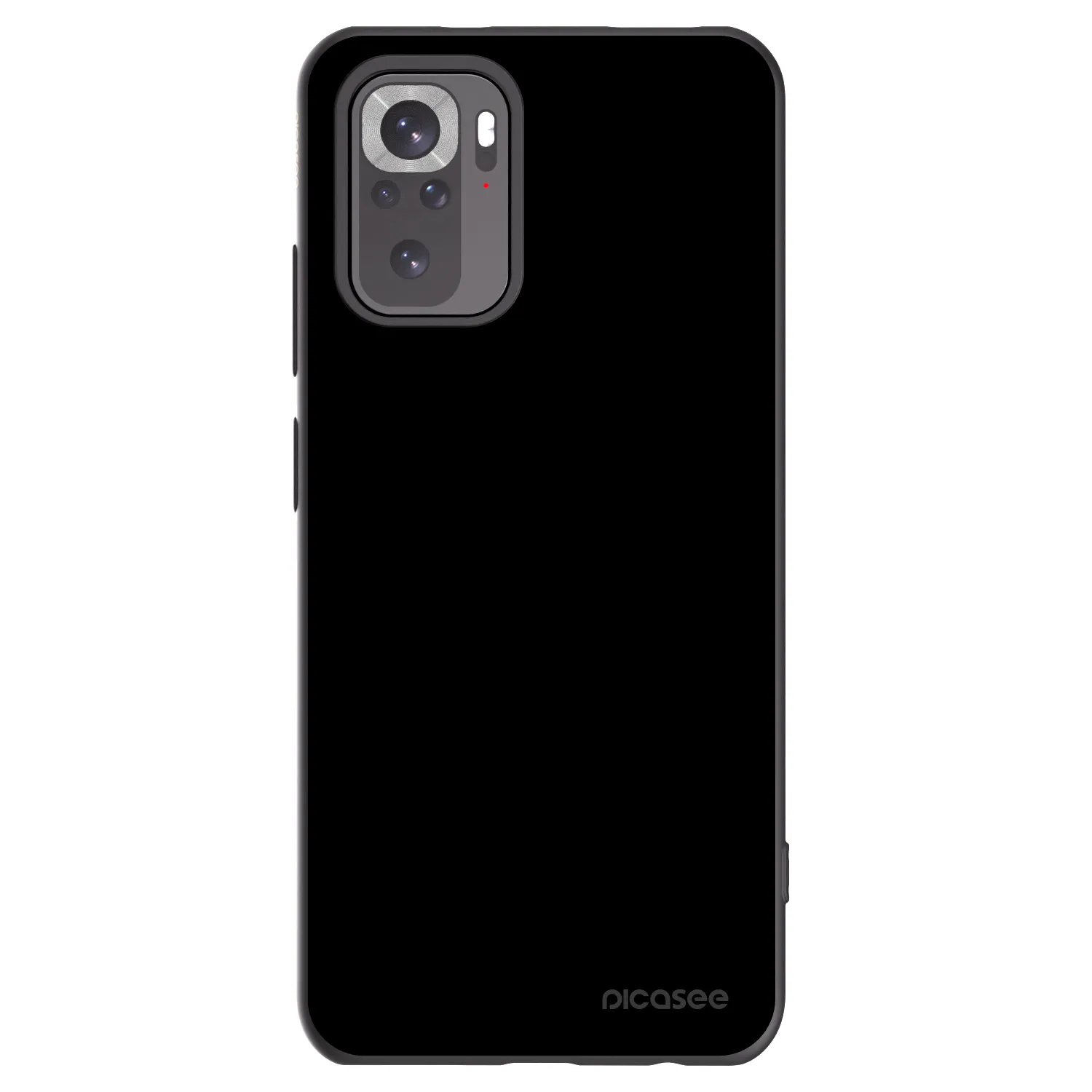 Picasee crna silikonska maskica za Xiaomi Redmi Note 11S 4G - Black Bliss