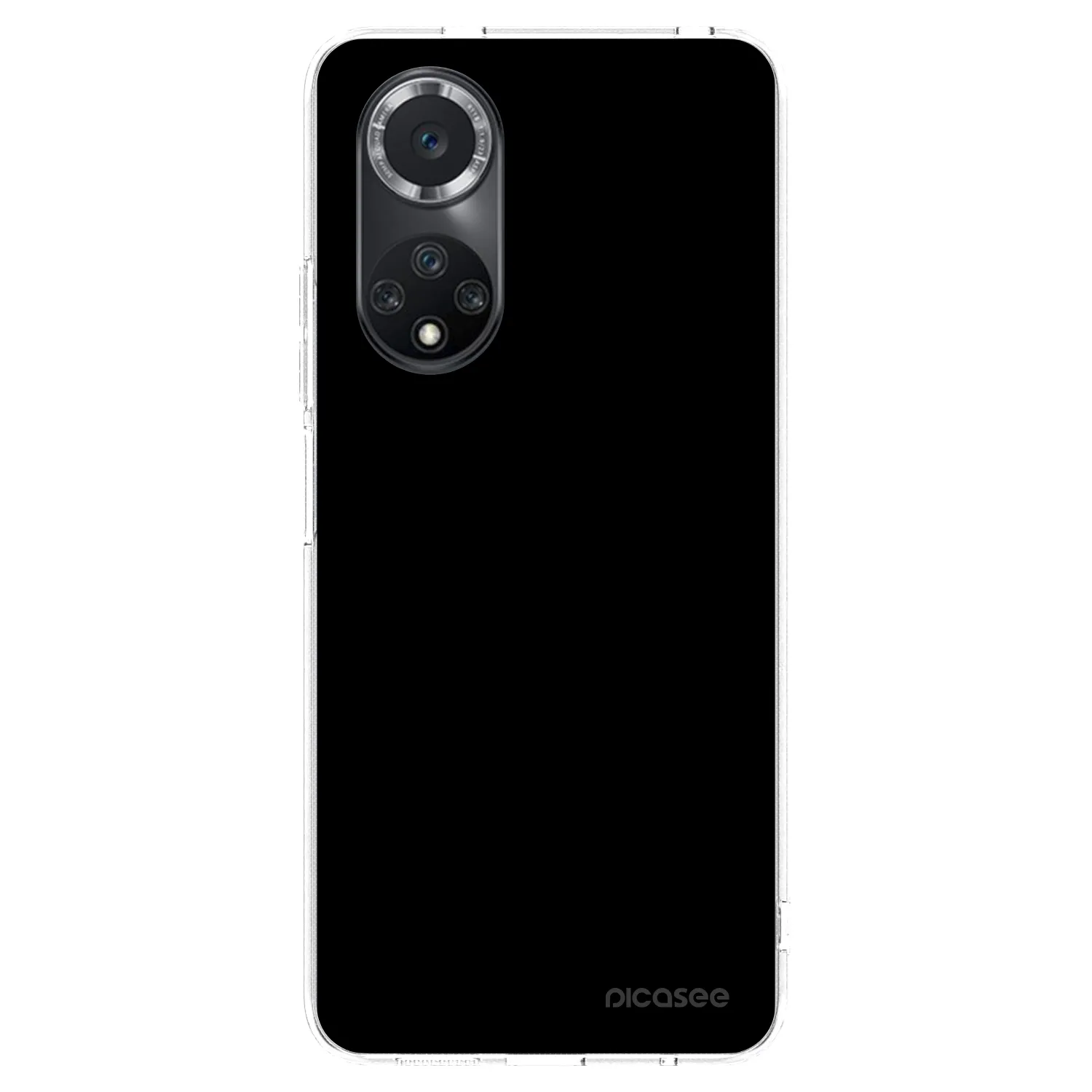 Picasee silikonska prozirna maskica za Huawei Nova 9 SE - Black Bliss
