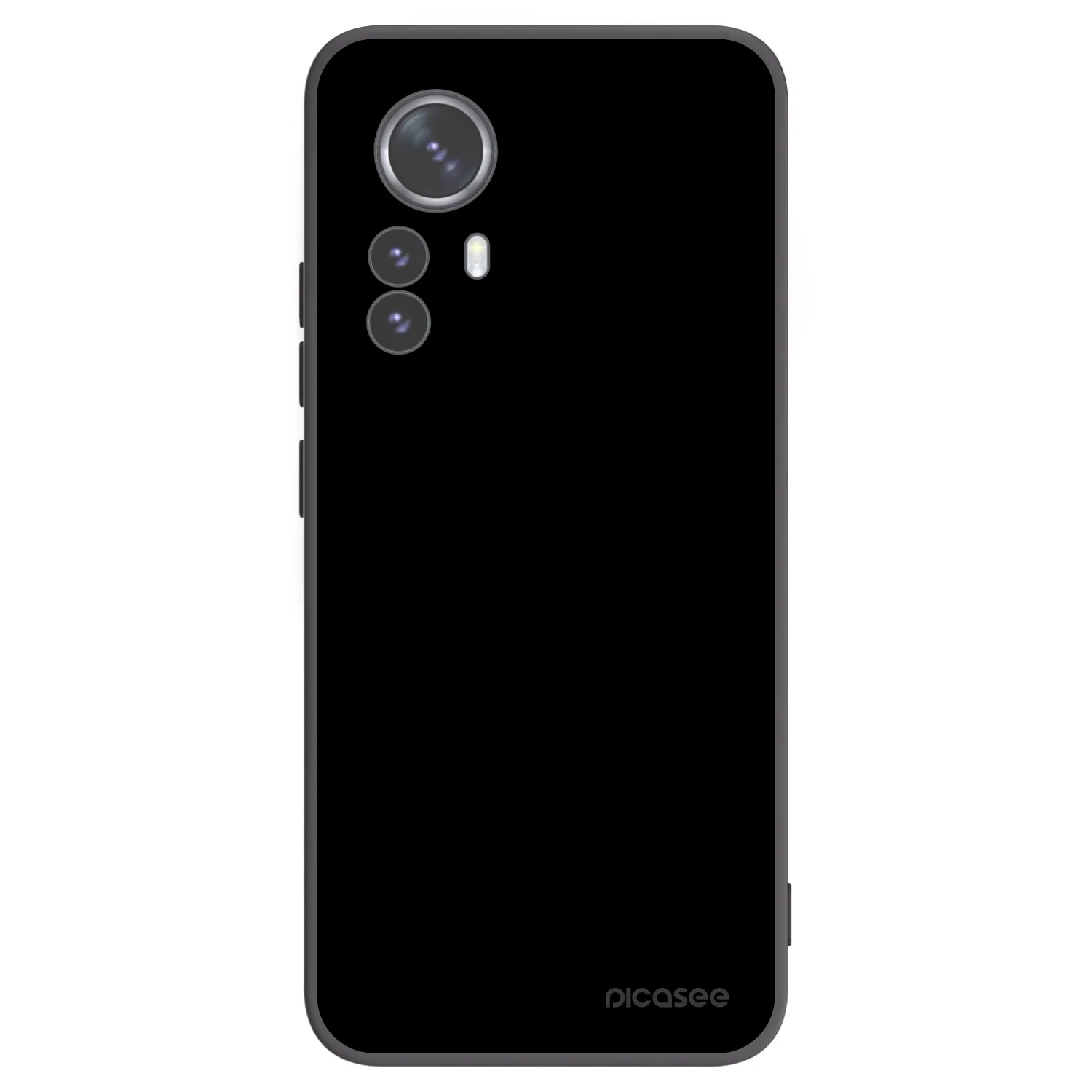 Picasee crna silikonska maskica za Xiaomi 12 Pro - Black Bliss