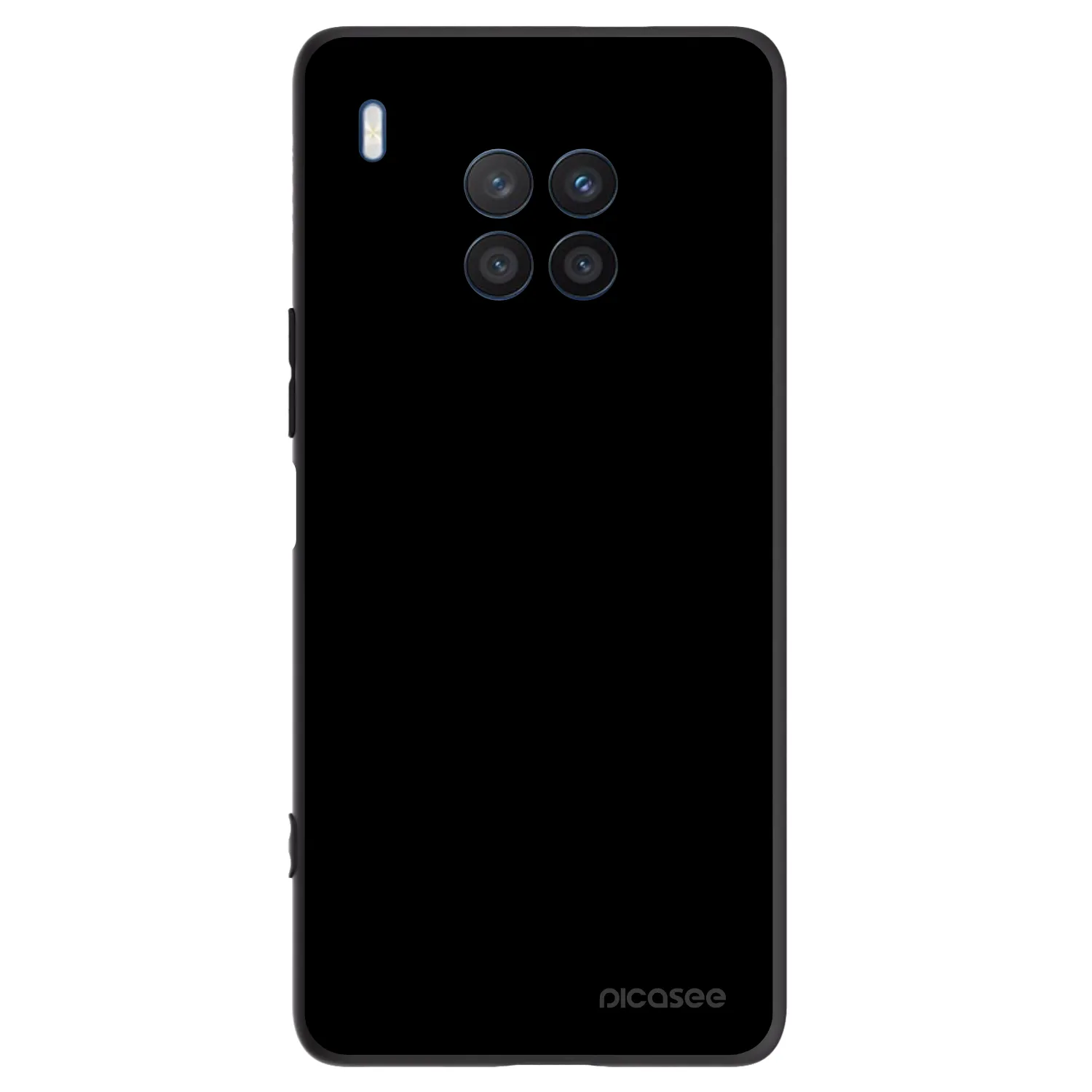 Picasee crna silikonska maskica za Honor 50 Lite - Black Bliss