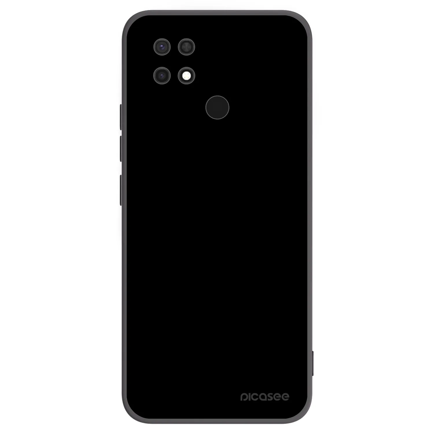 Picasee crna silikonska maskica za Xiaomi Redmi 10C - Black Bliss