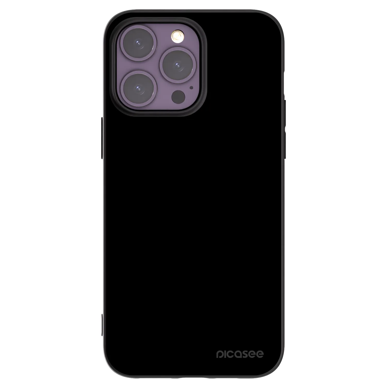 Picasee crna silikonska maskica za Apple iPhone 14 Pro Max - Black Bliss