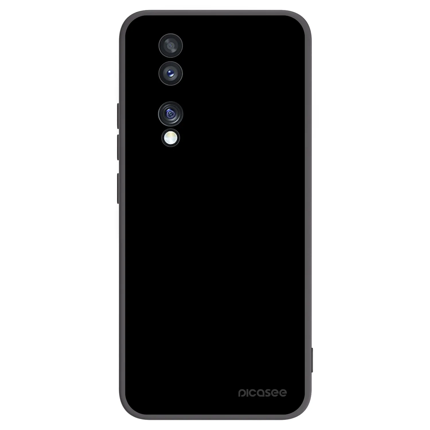 Picasee crna silikonska maskica za Honor 70 - Black Bliss