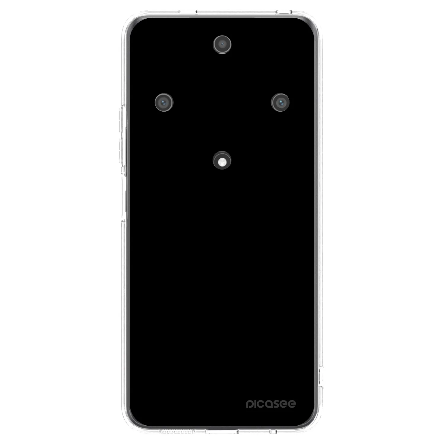 Picasee silikonska prozirna maskica za Honor Magic5 Lite 5G - Black Bliss