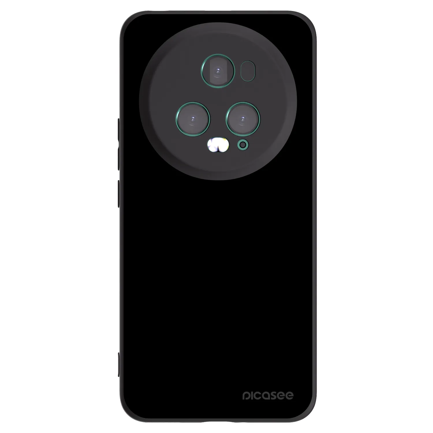 Picasee crna silikonska maskica za Honor Magic5 Pro - Black Bliss