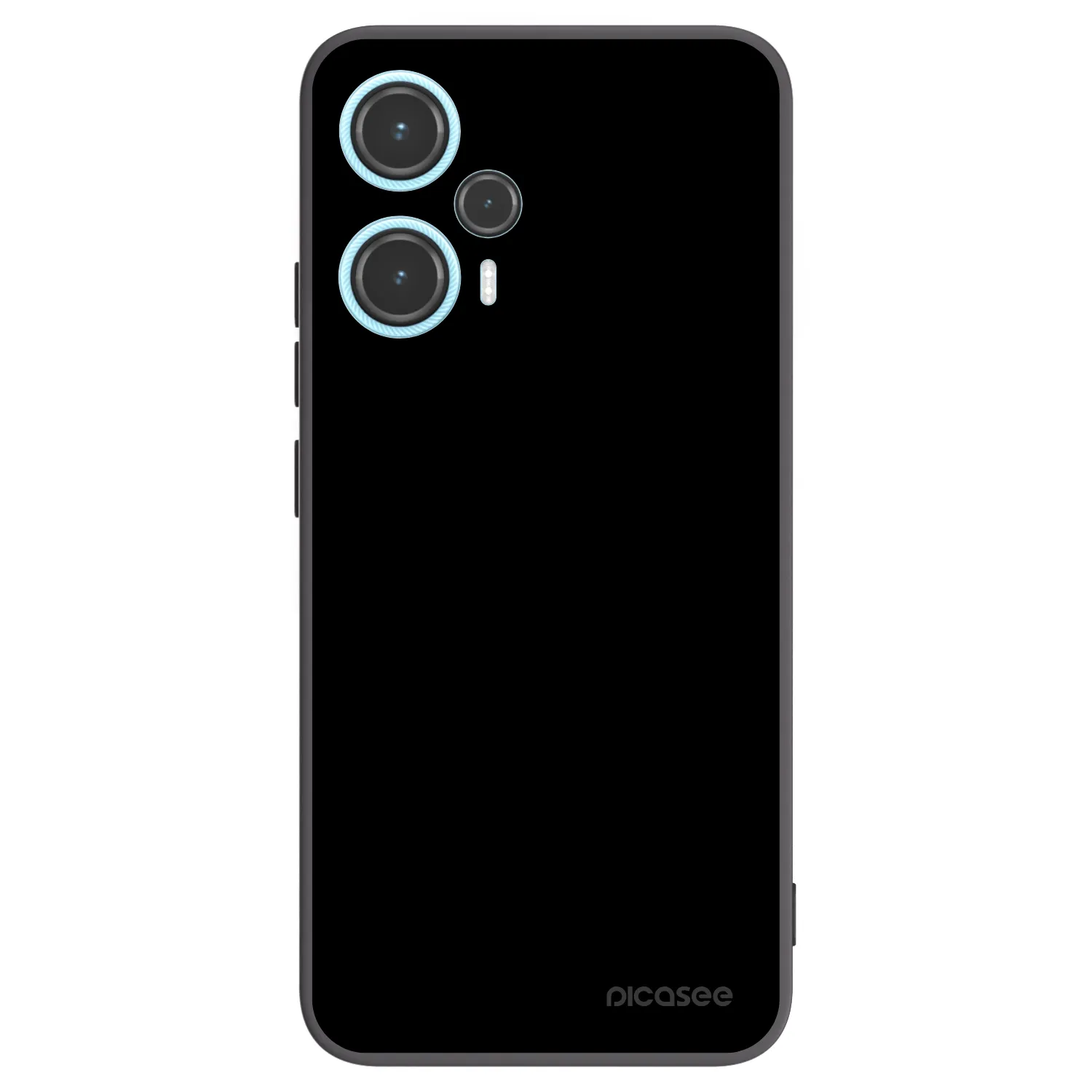 Picasee crna silikonska maskica za Xiaomi Poco F5 - Black Bliss