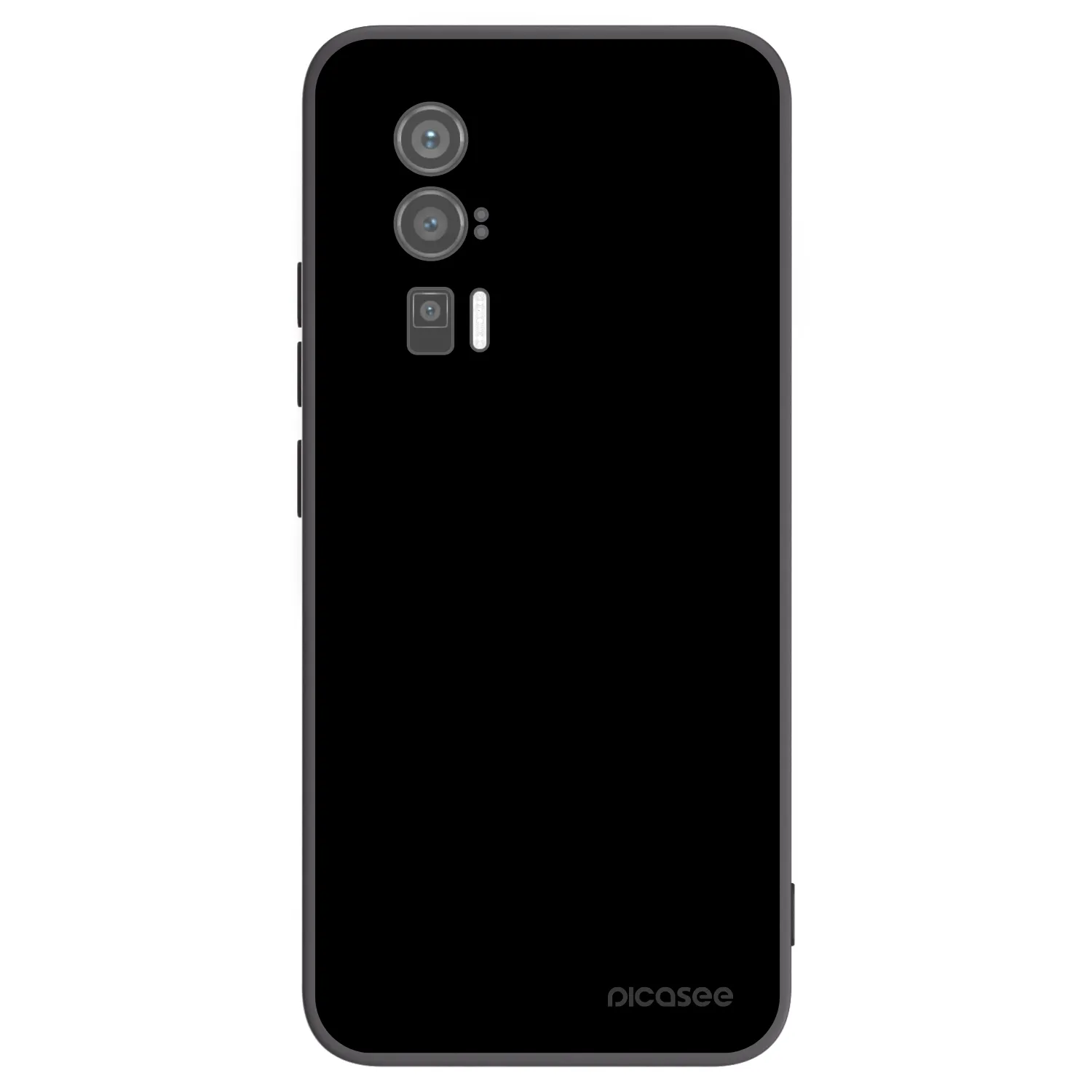 Picasee crna silikonska maskica za Xiaomi Poco F5 Pro 5G - Black Bliss