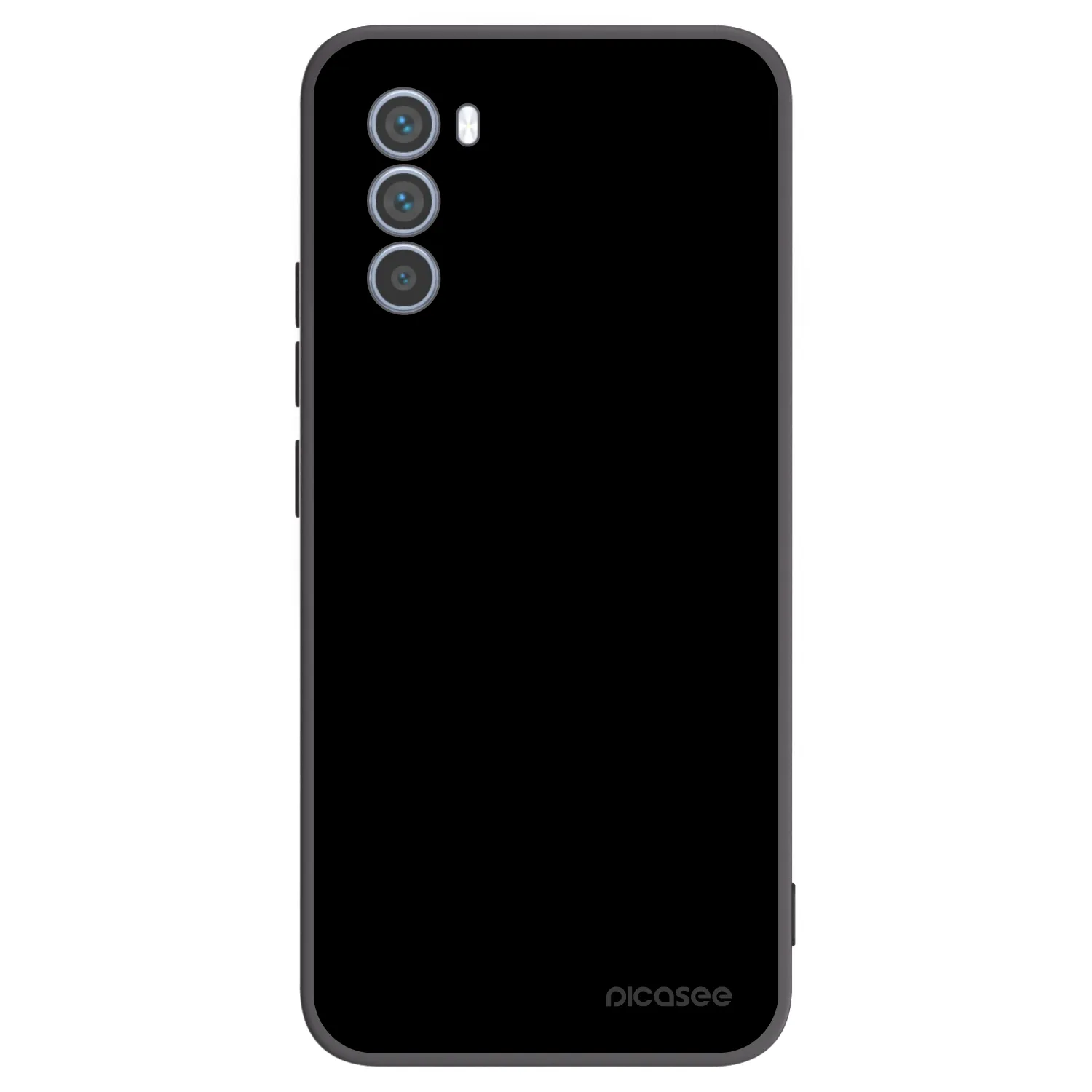 Picasee crna silikonska maskica za Motorola Moto G62 - Black Bliss
