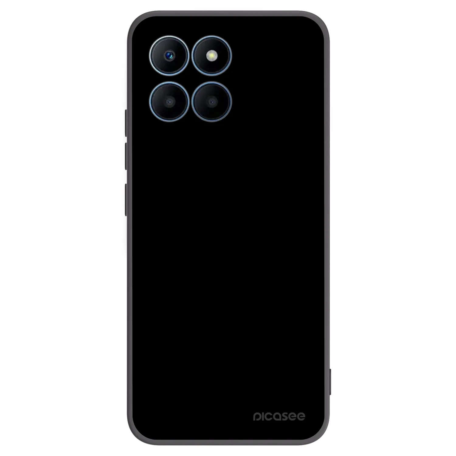 Picasee crna silikonska maskica za Honor 70 Lite - Black Bliss