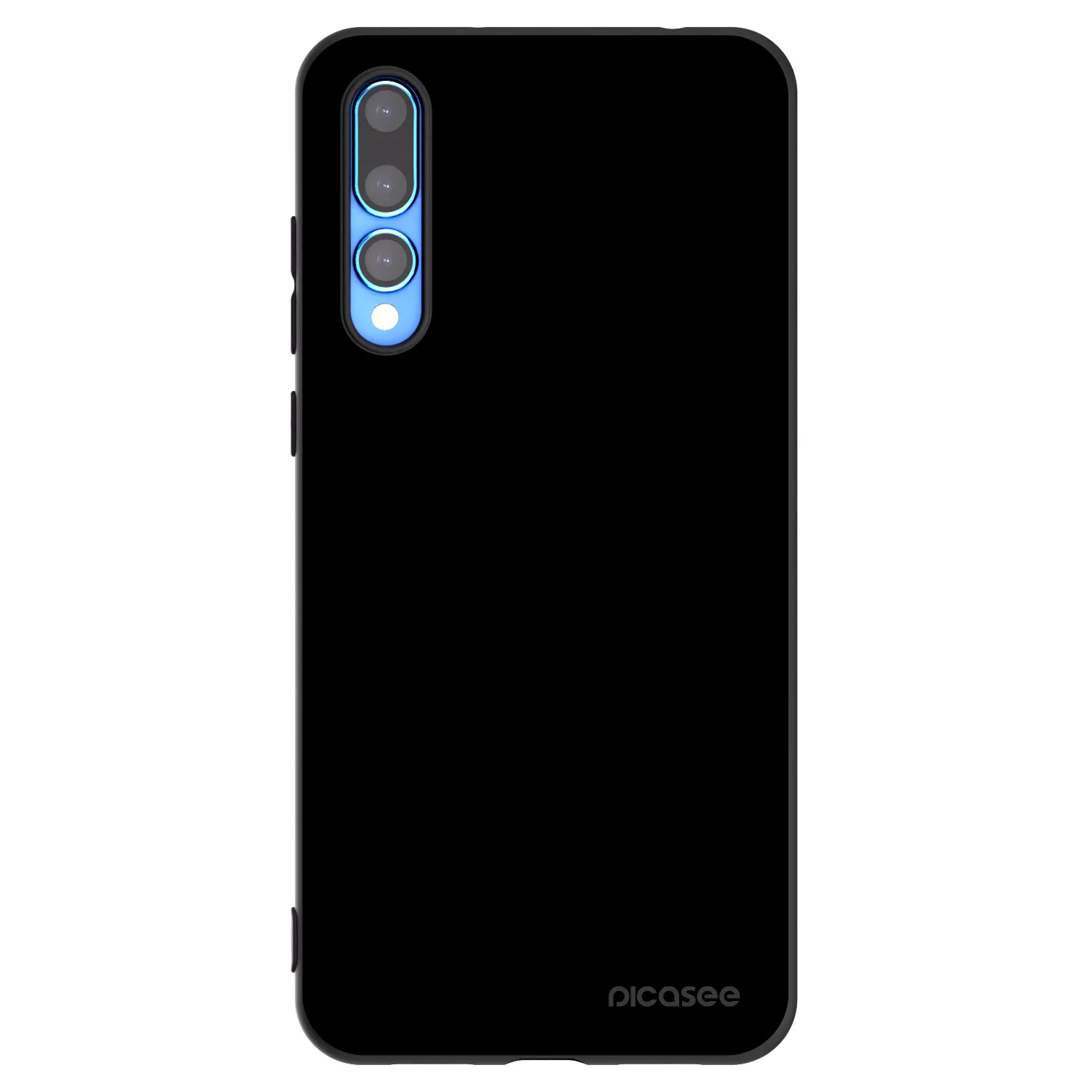 Picasee crna silikonska maskica za Huawei P20 Pro - Black Bliss