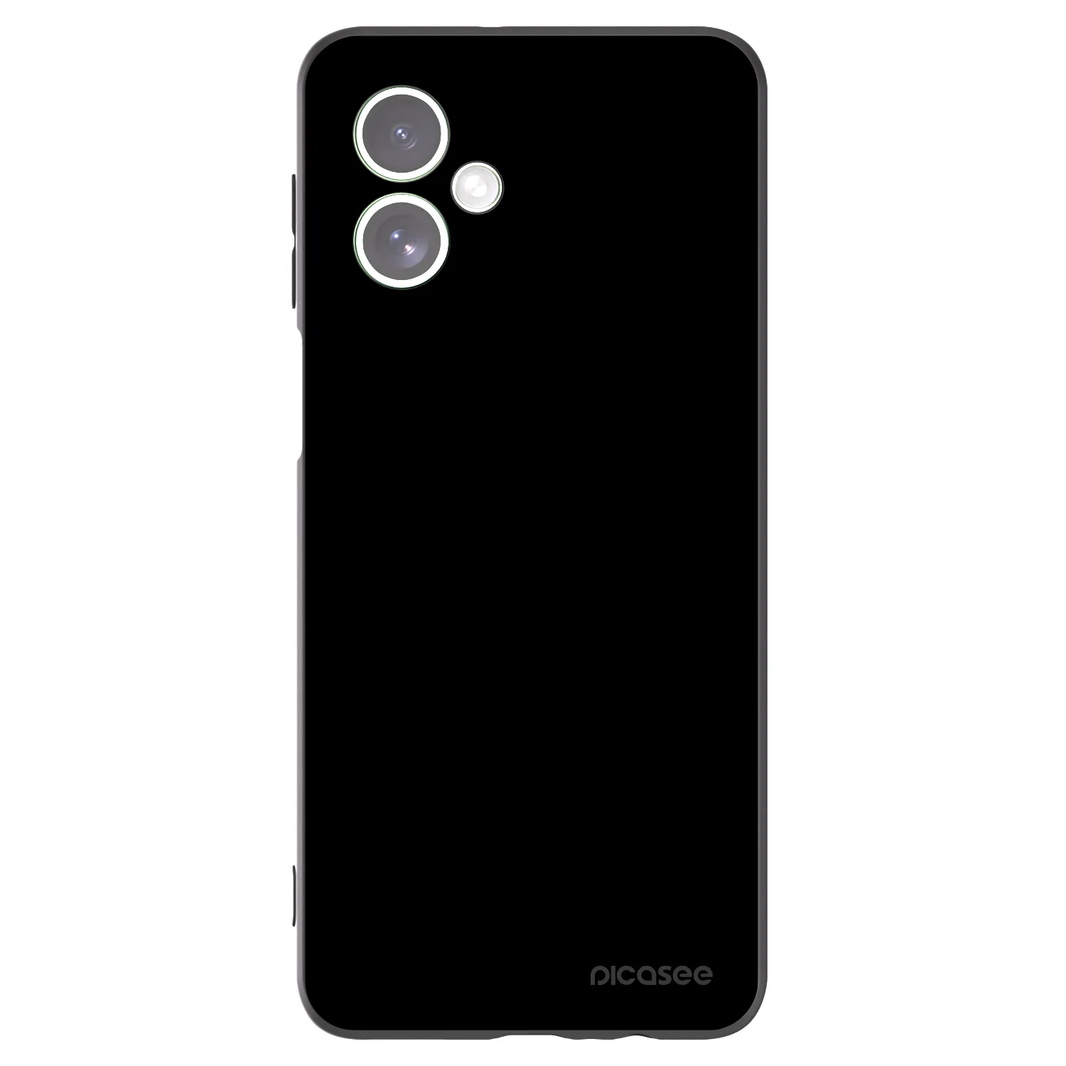 Picasee crna silikonska maskica za Motorola Moto G54 5G - Black Bliss