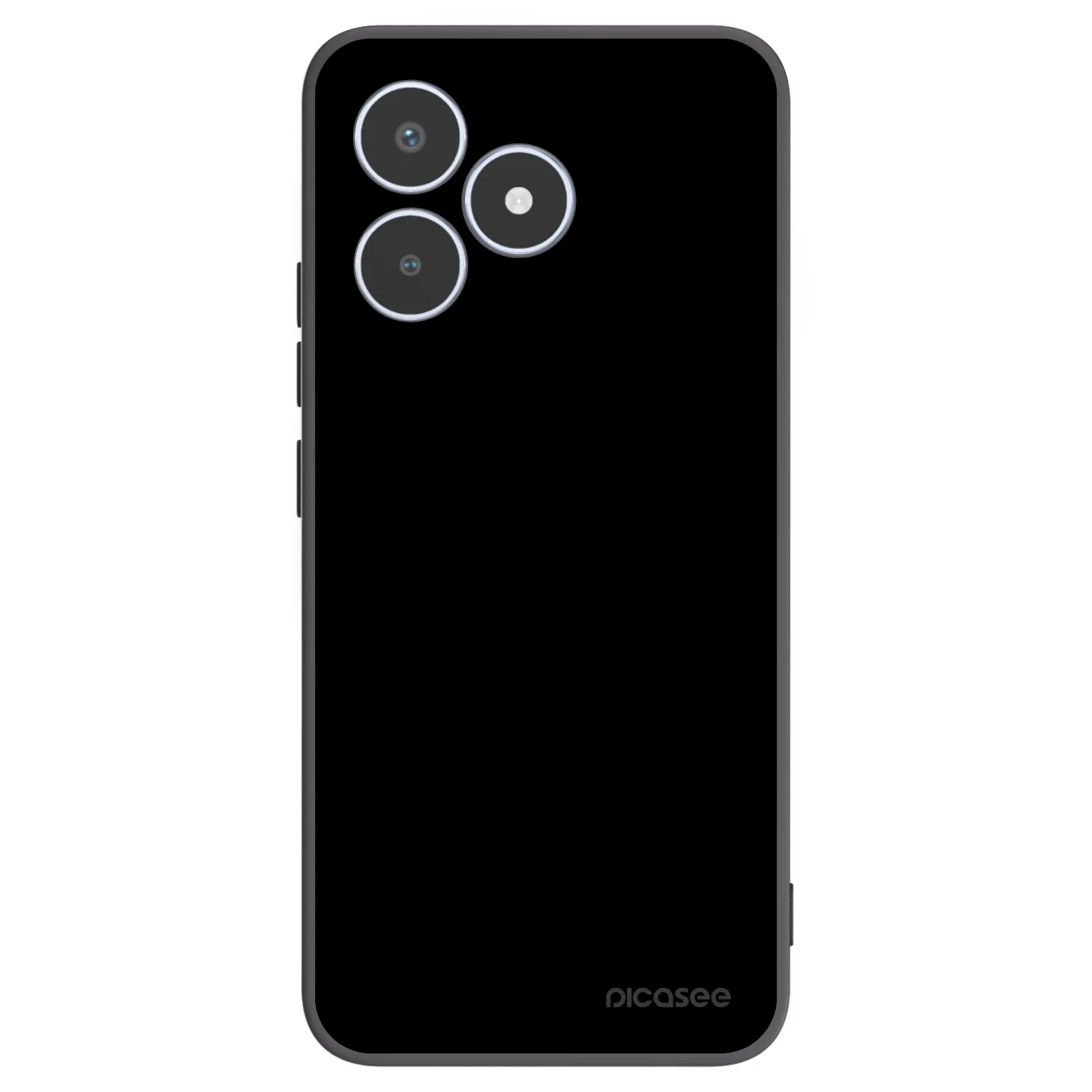 Picasee crna silikonska maskica za Realme C53 - Black Bliss