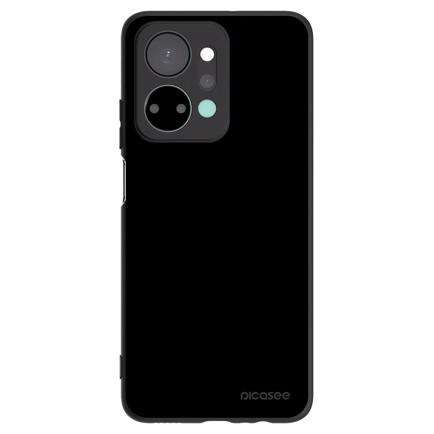 Picasee crna silikonska maskica za Honor X7a - Black Bliss