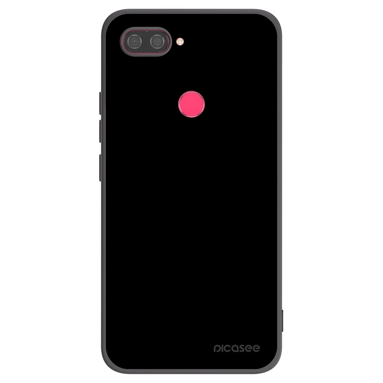 Picasee crna silikonska maskica za Xiaomi Mi 8 Lite - Black Bliss