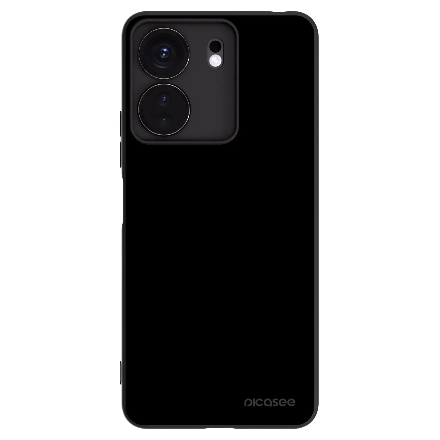 Picasee crna silikonska maskica za Xiaomi Redmi 13C 4G - Black Bliss