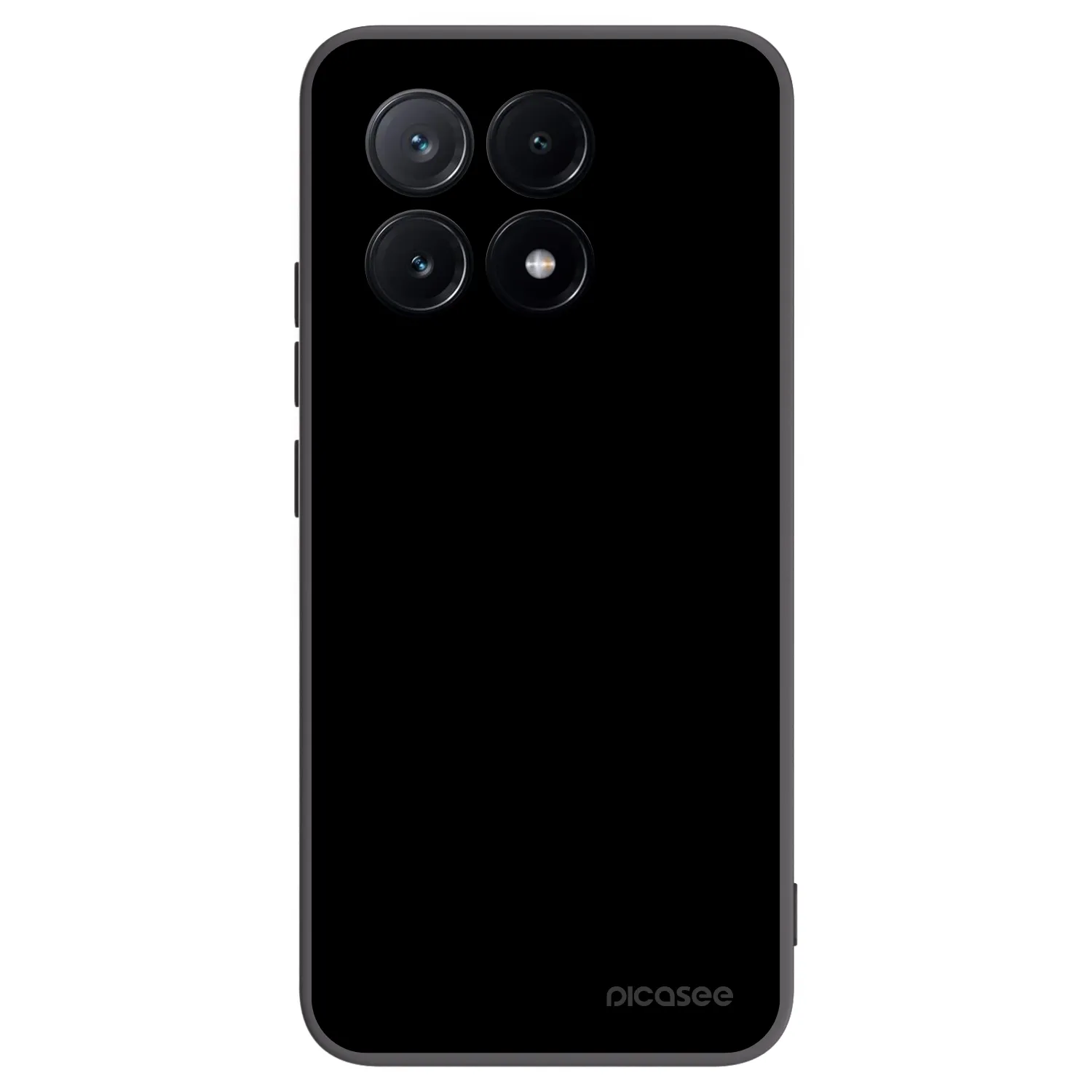 Picasee crna silikonska maskica za Xiaomi Poco X6 Pro - Black Bliss