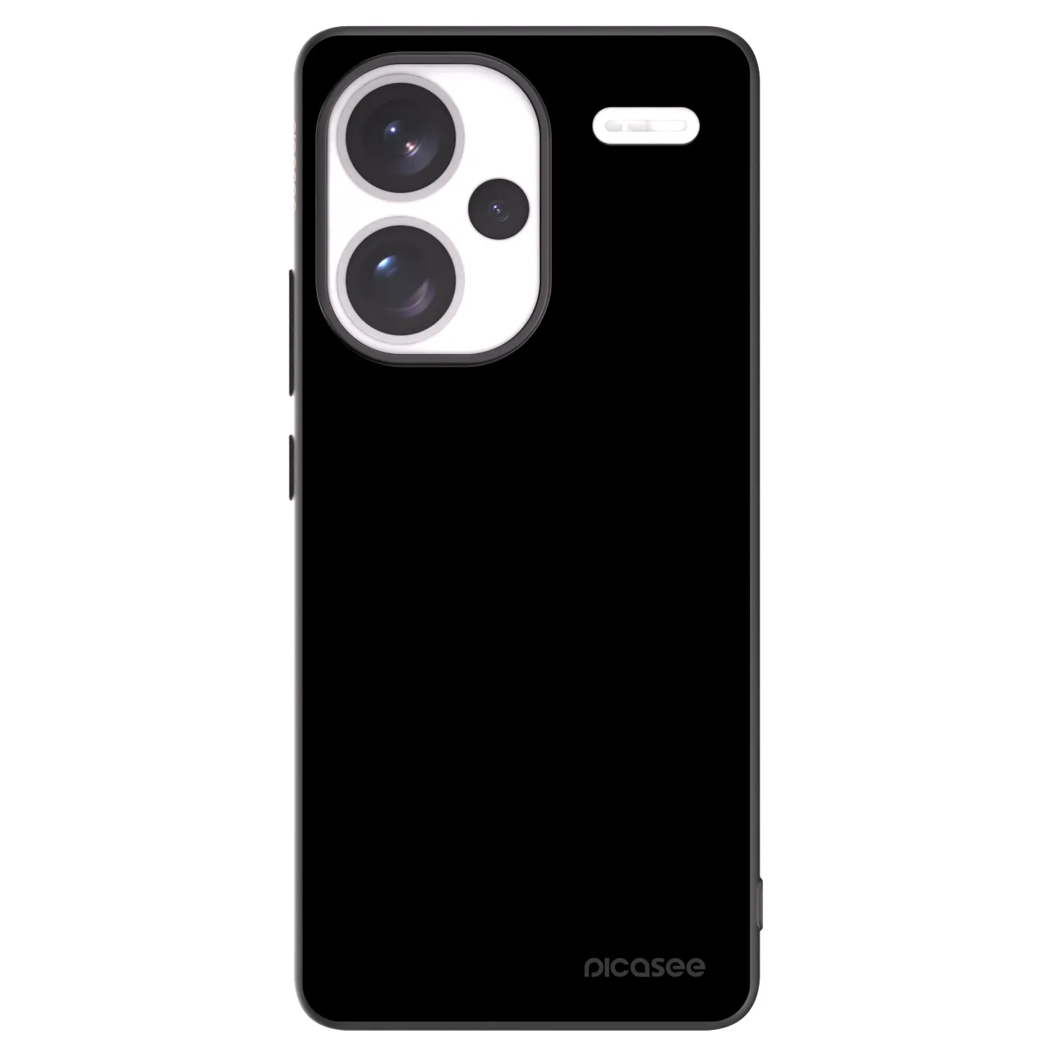 Picasee crna silikonska maskica za Xiaomi Redmi Note 13 Pro+ 5G - Black Bliss