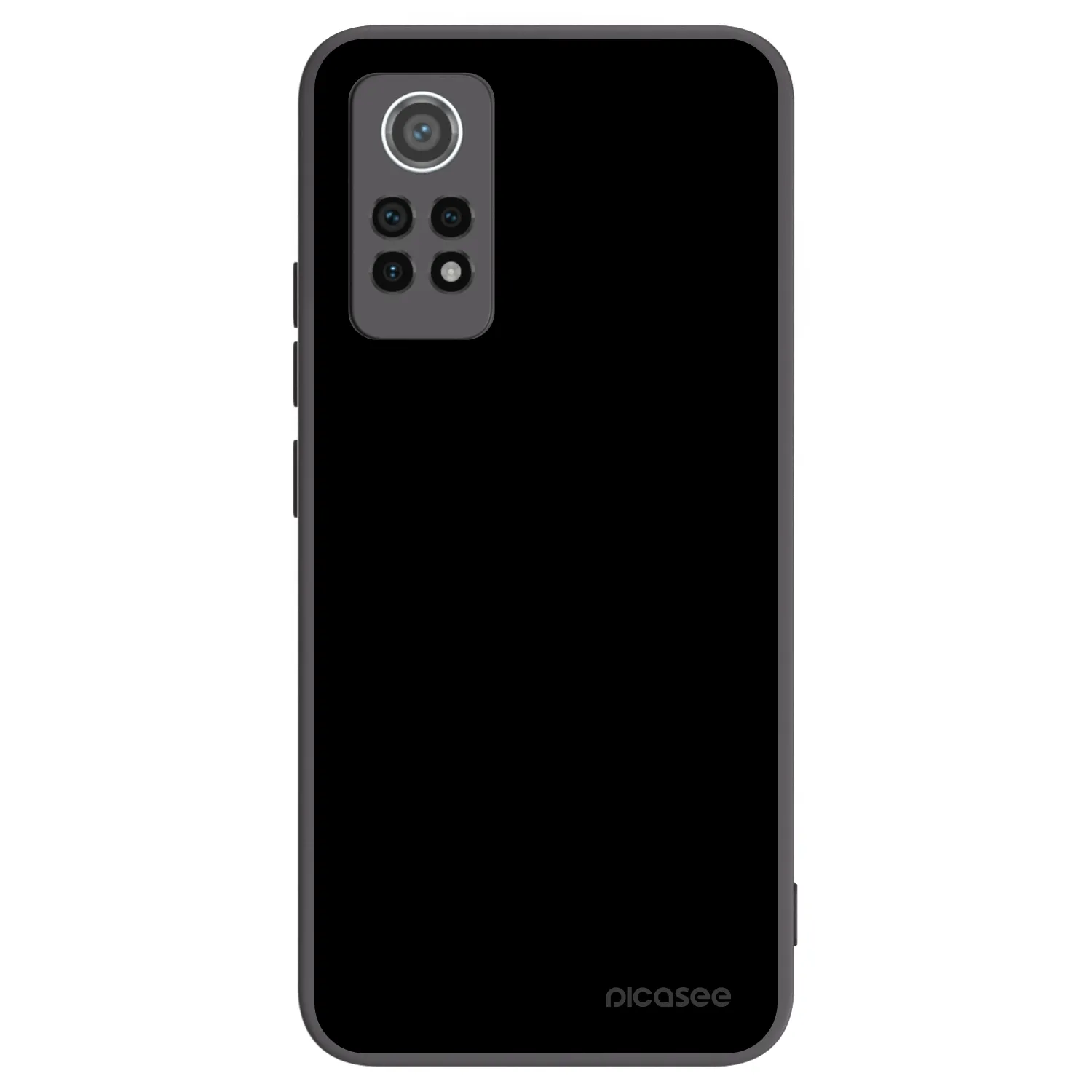 Picasee crna silikonska maskica za Xiaomi Redmi Note 12 Pro 4G - Black Bliss