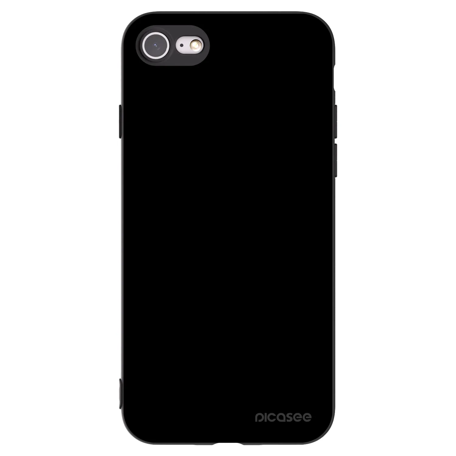 Picasee crna silikonska maskica za Apple iPhone 8 - Black Bliss