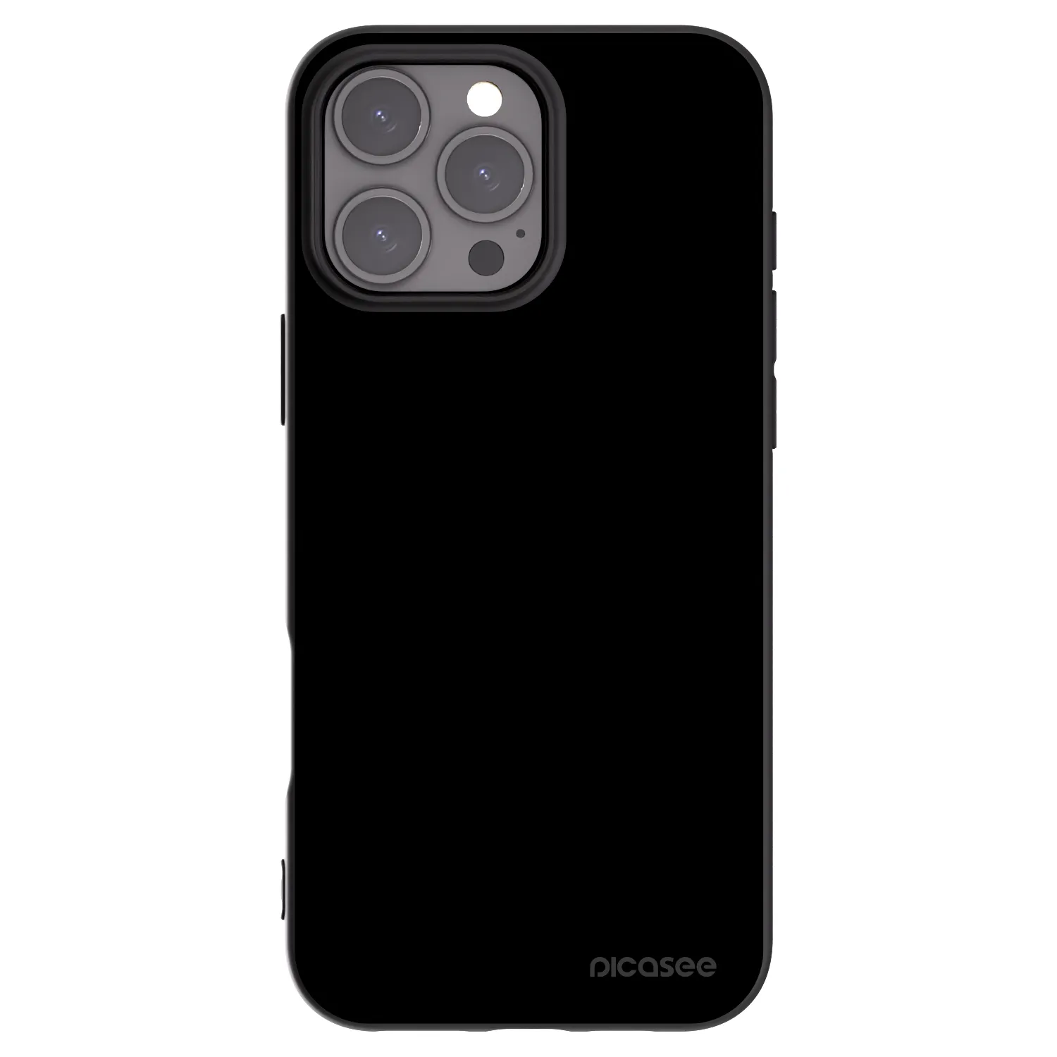 Picasee crna silikonska maskica za Apple iPhone 16 Pro Max - Black Bliss