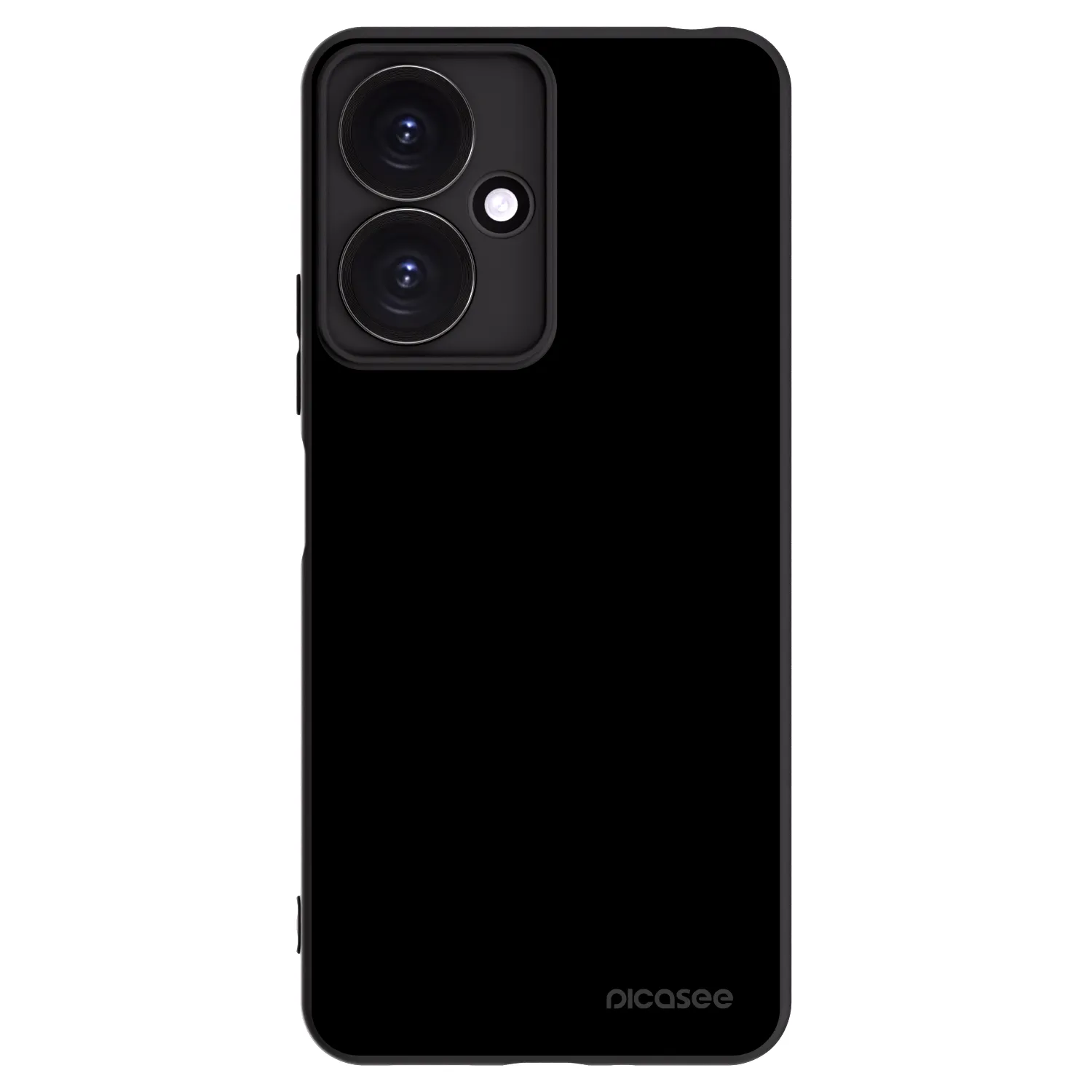 Picasee crna silikonska maskica za Xiaomi Redmi 13C 5G - Black Bliss