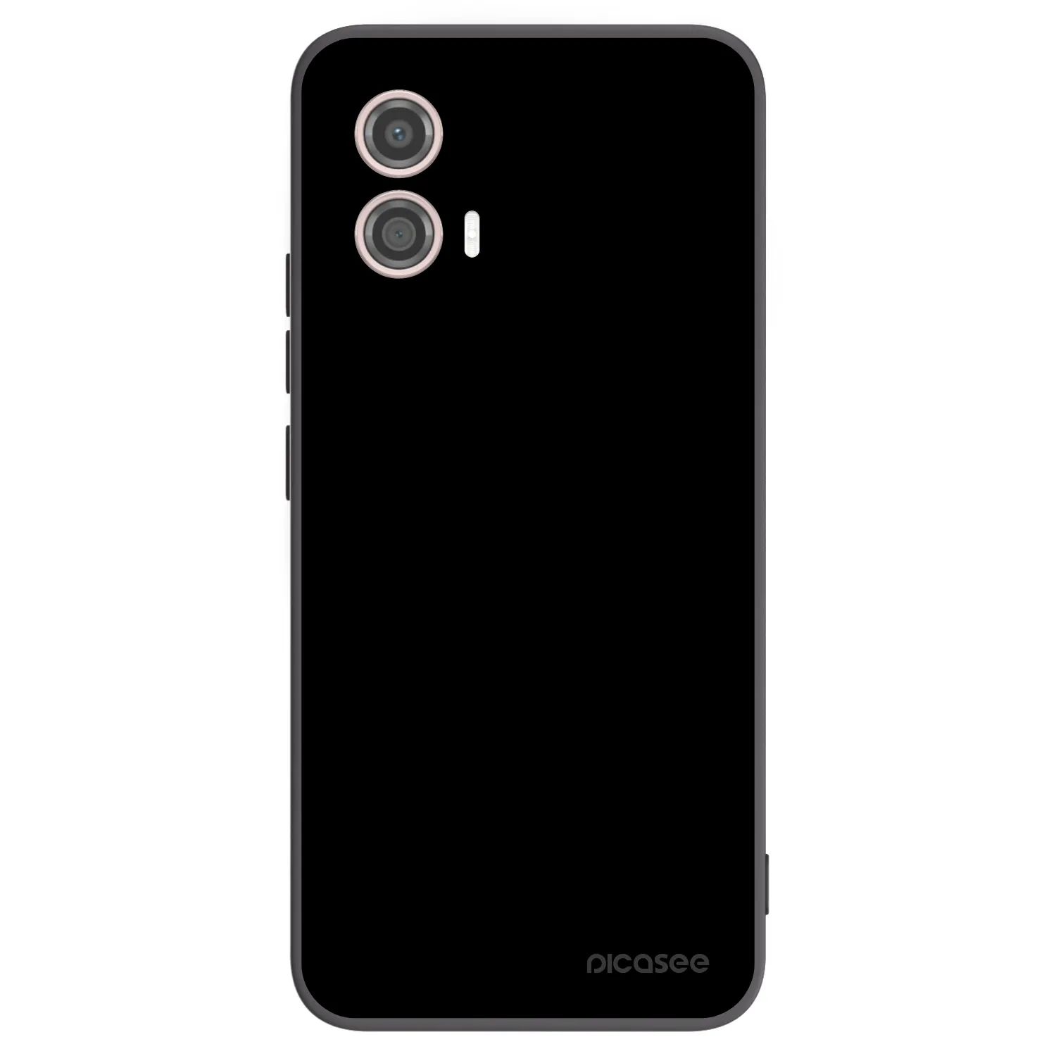 Picasee crna silikonska maskica za Motorola Moto G53 5G - Black Bliss