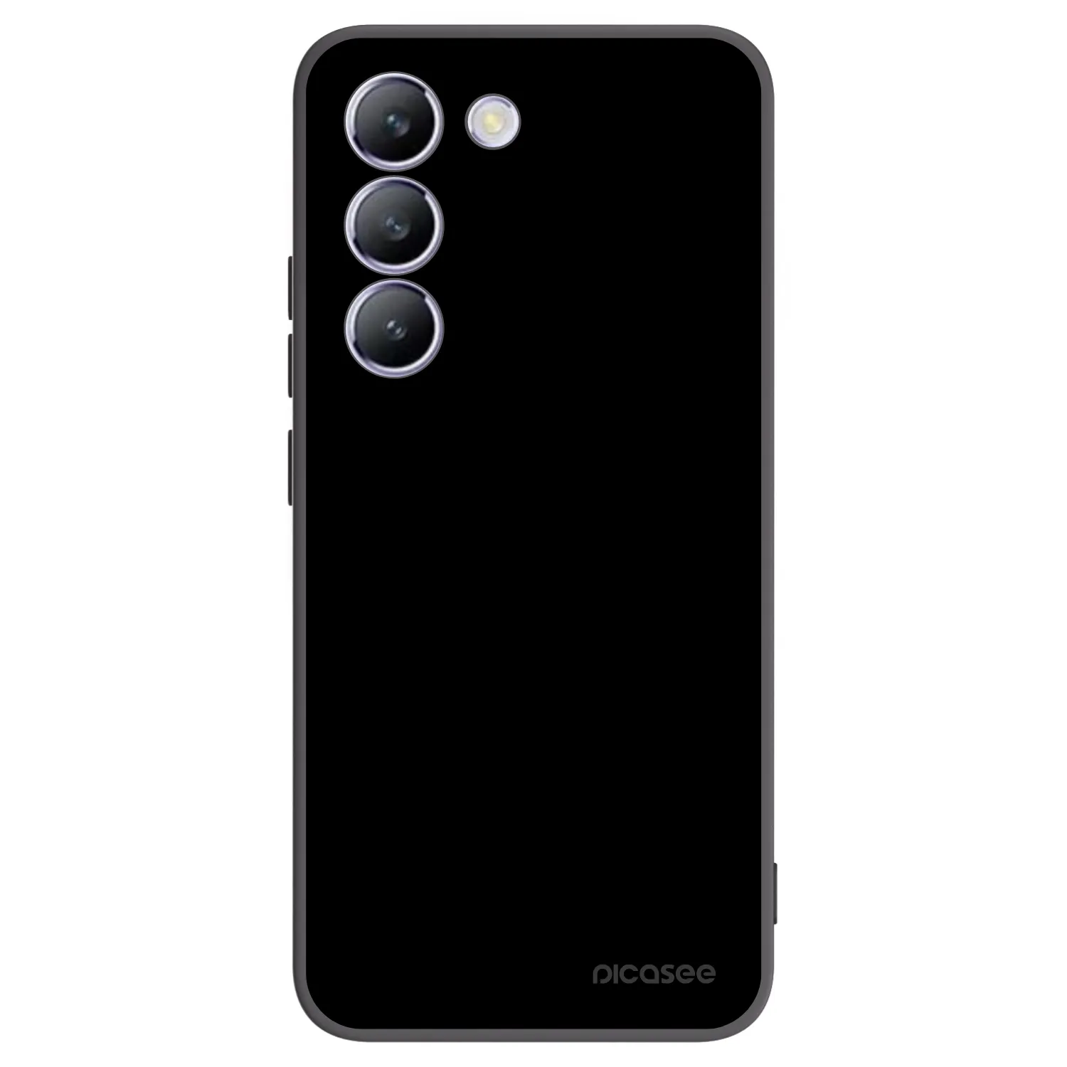 Picasee crna silikonska maskica za Vivo V40 SE 5G - Black Bliss