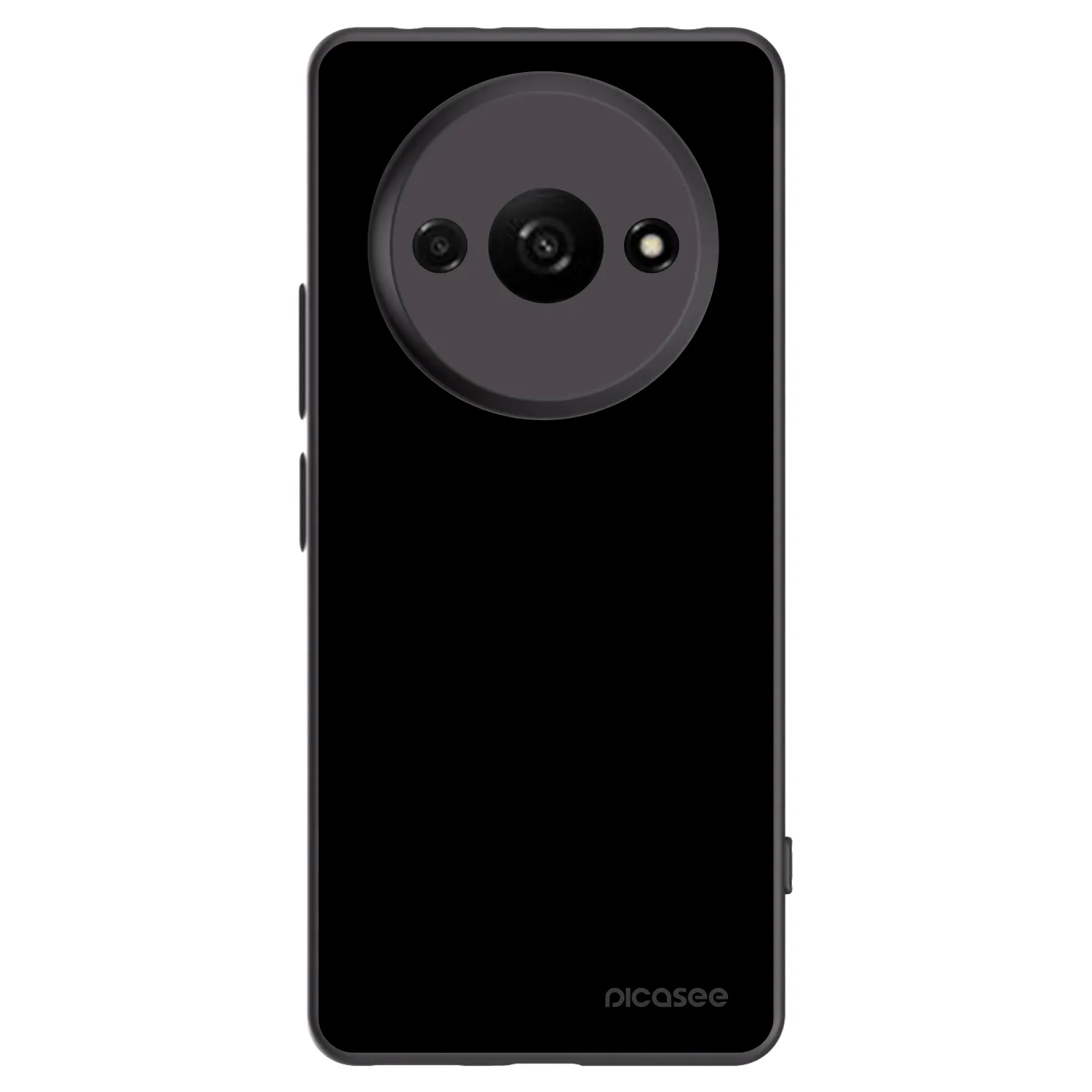 Picasee crna silikonska maskica za Xiaomi Redmi A3 - Black Bliss