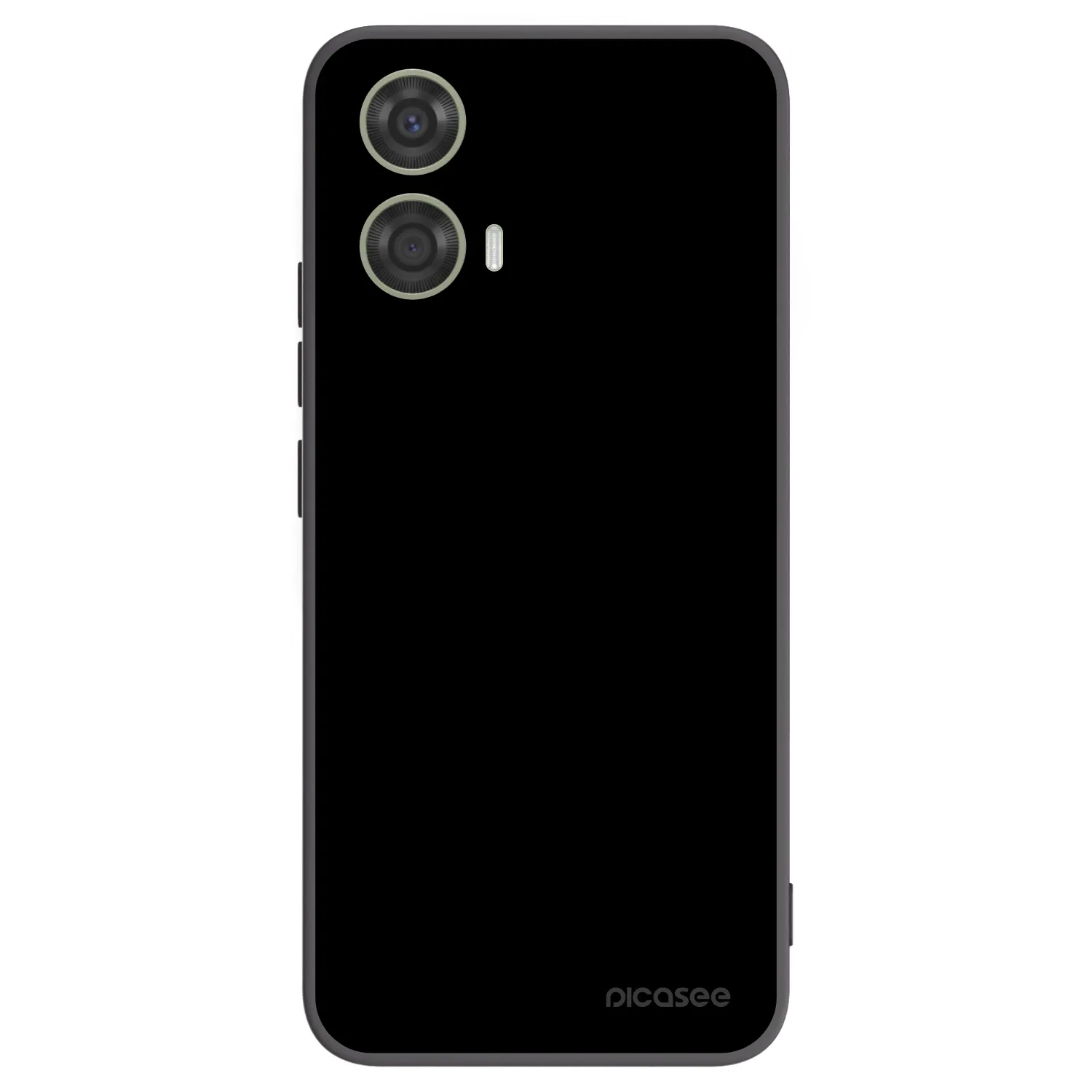 Picasee crna silikonska maskica za Motorola Moto G24 - Black Bliss