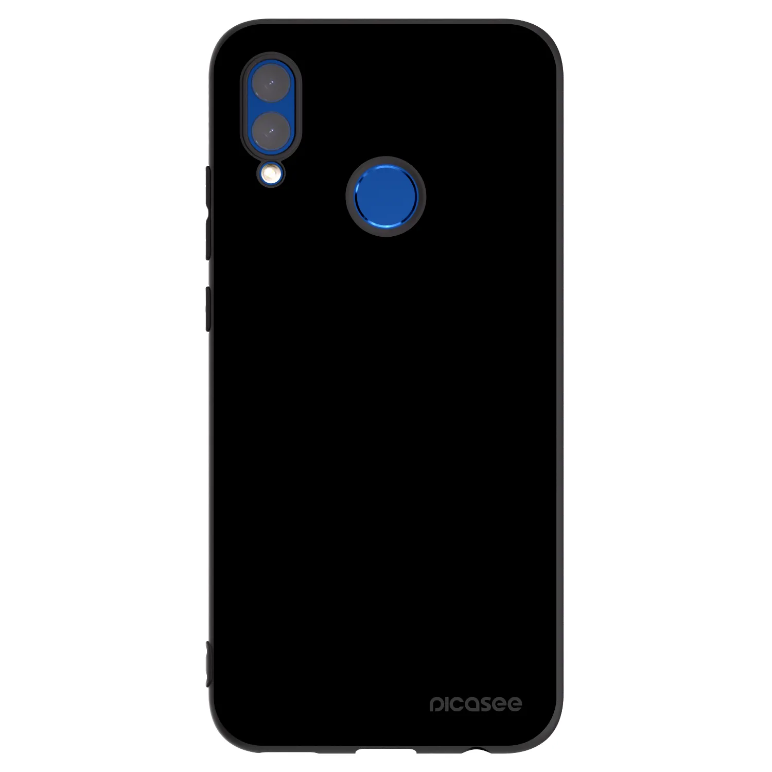 Picasee crna silikonska maskica za Huawei P Smart 2019 - Black Bliss