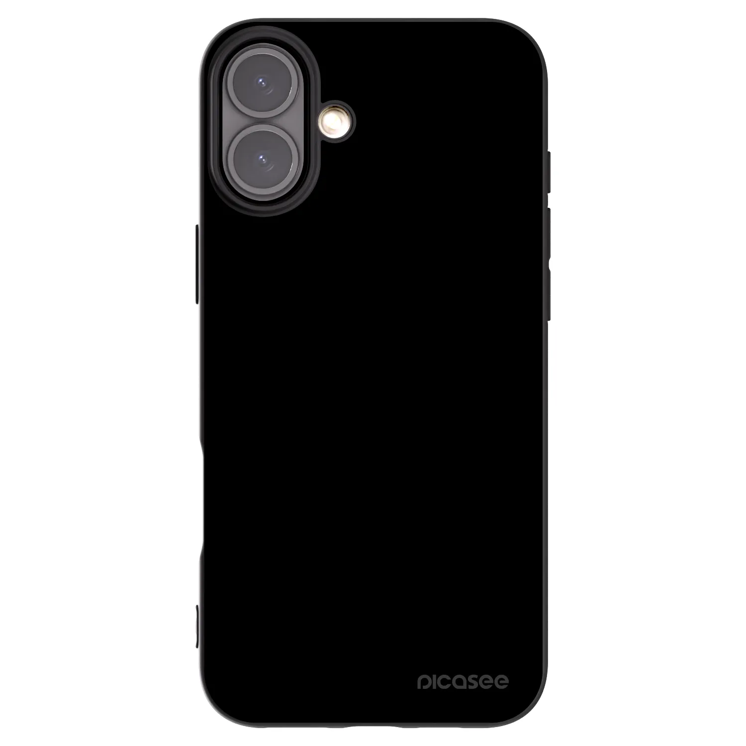 Picasee crna silikonska maskica za Apple iPhone 16 Plus - Black Bliss