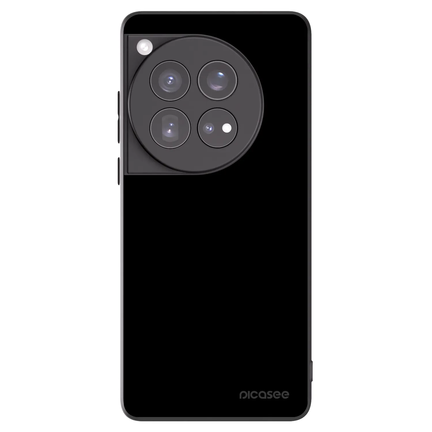 Picasee crna silikonska maskica za OnePlus 12 5G - Black Bliss