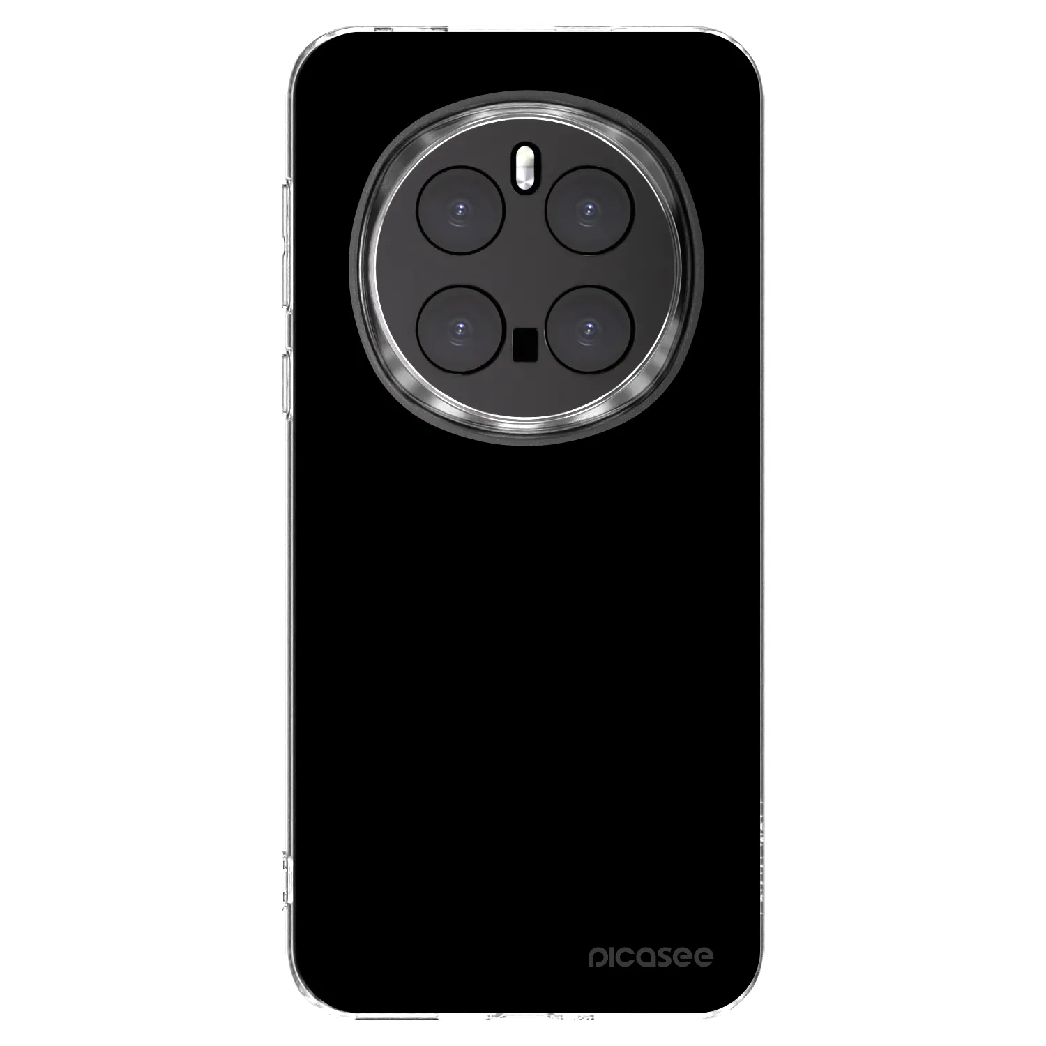 Picasee silikonska prozirna maskica za Honor Magic7 Pro 5G - Black Bliss