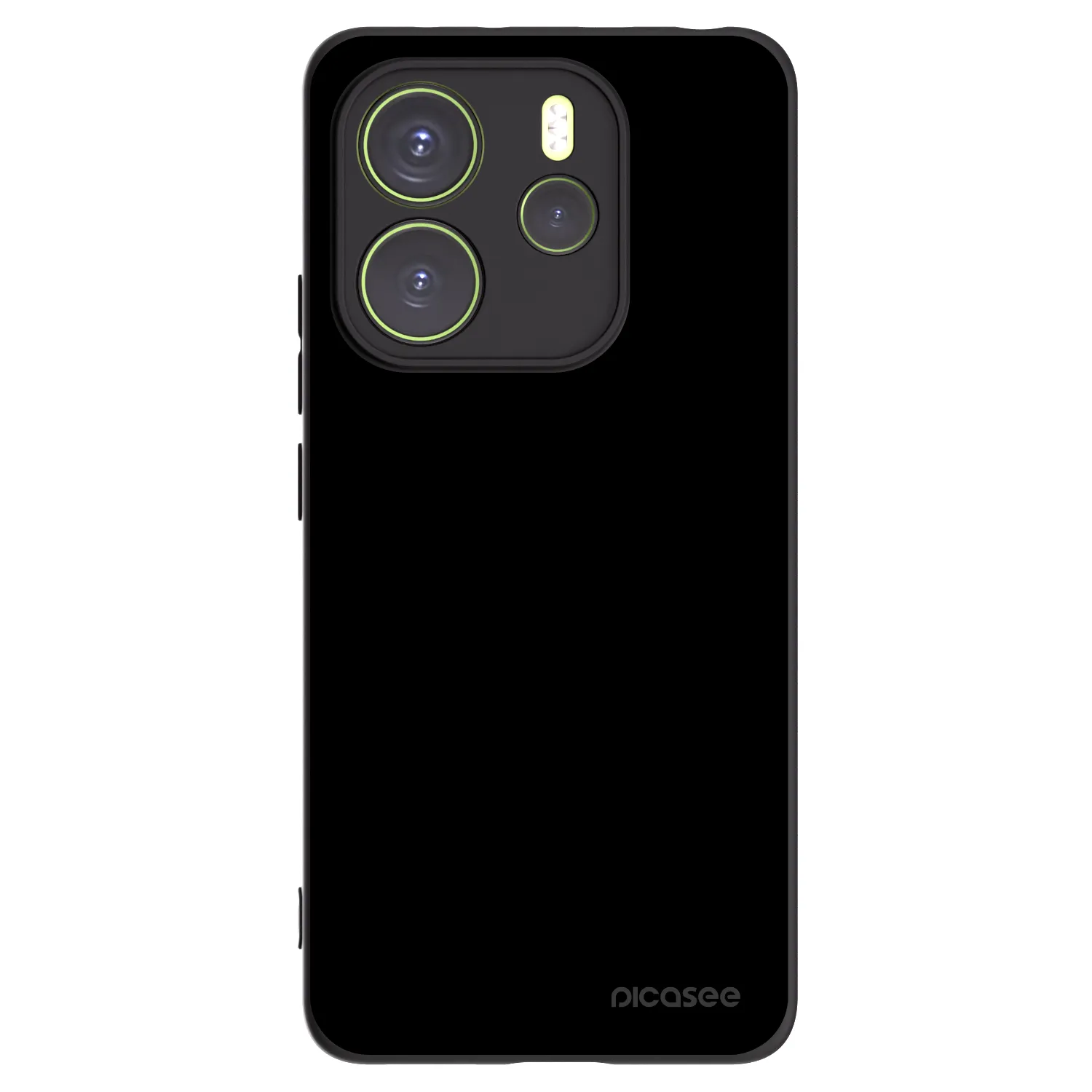 Picasee crna silikonska maskica za Xiaomi Redmi Note 14 4G - Black Bliss