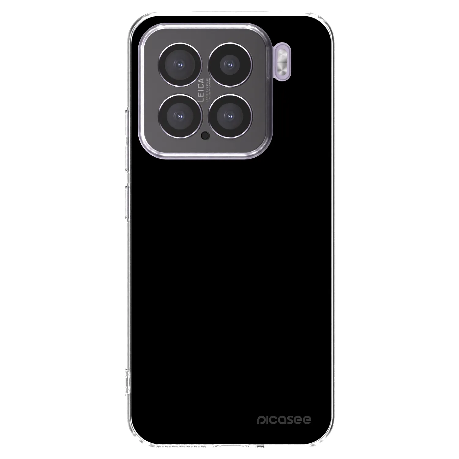 Picasee silikonska prozirna maskica za Xiaomi 15 - Black Bliss