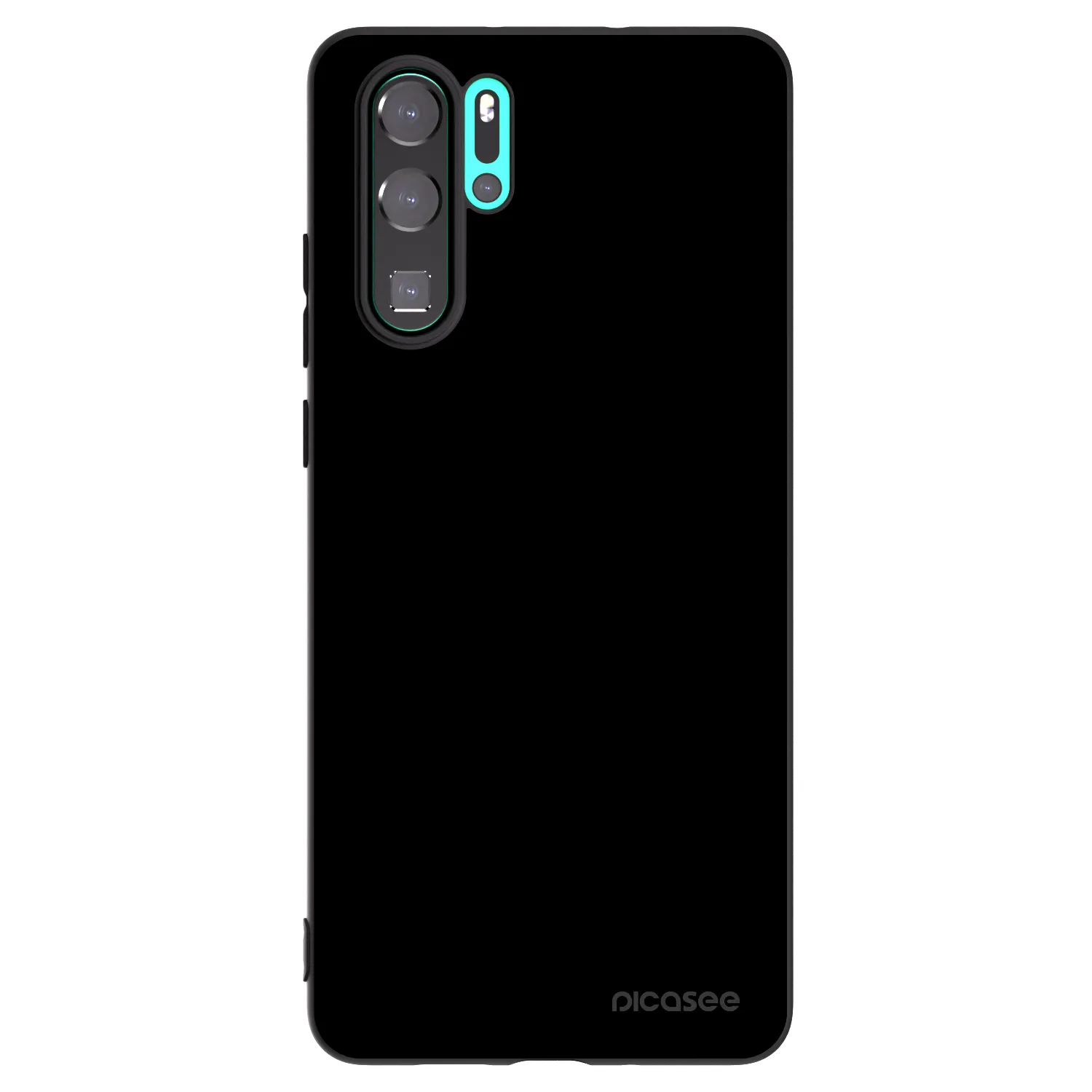 Picasee crna silikonska maskica za Huawei P30 Pro - Black Bliss