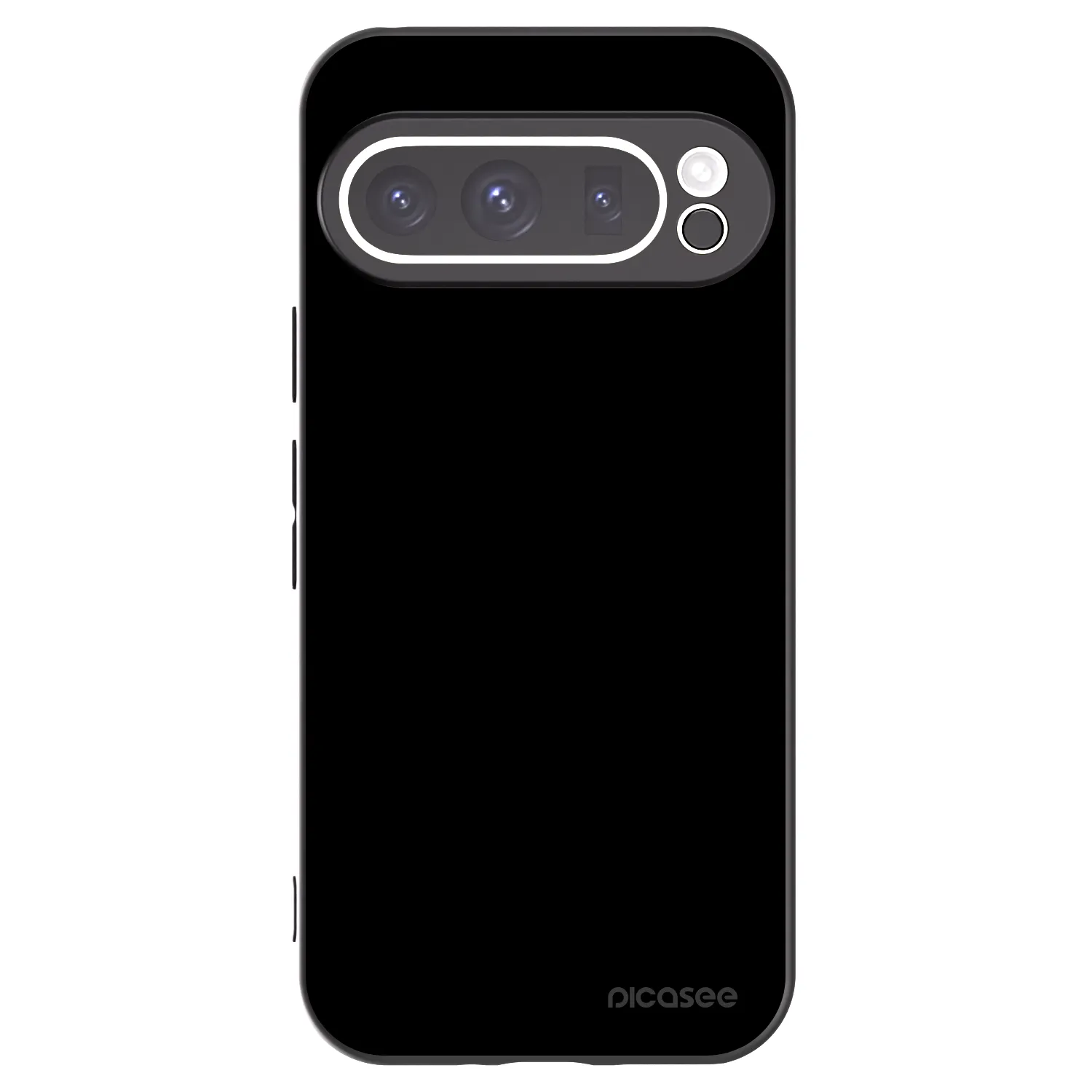 Picasee crna silikonska maskica za Google Pixel 9 Pro - Black Bliss