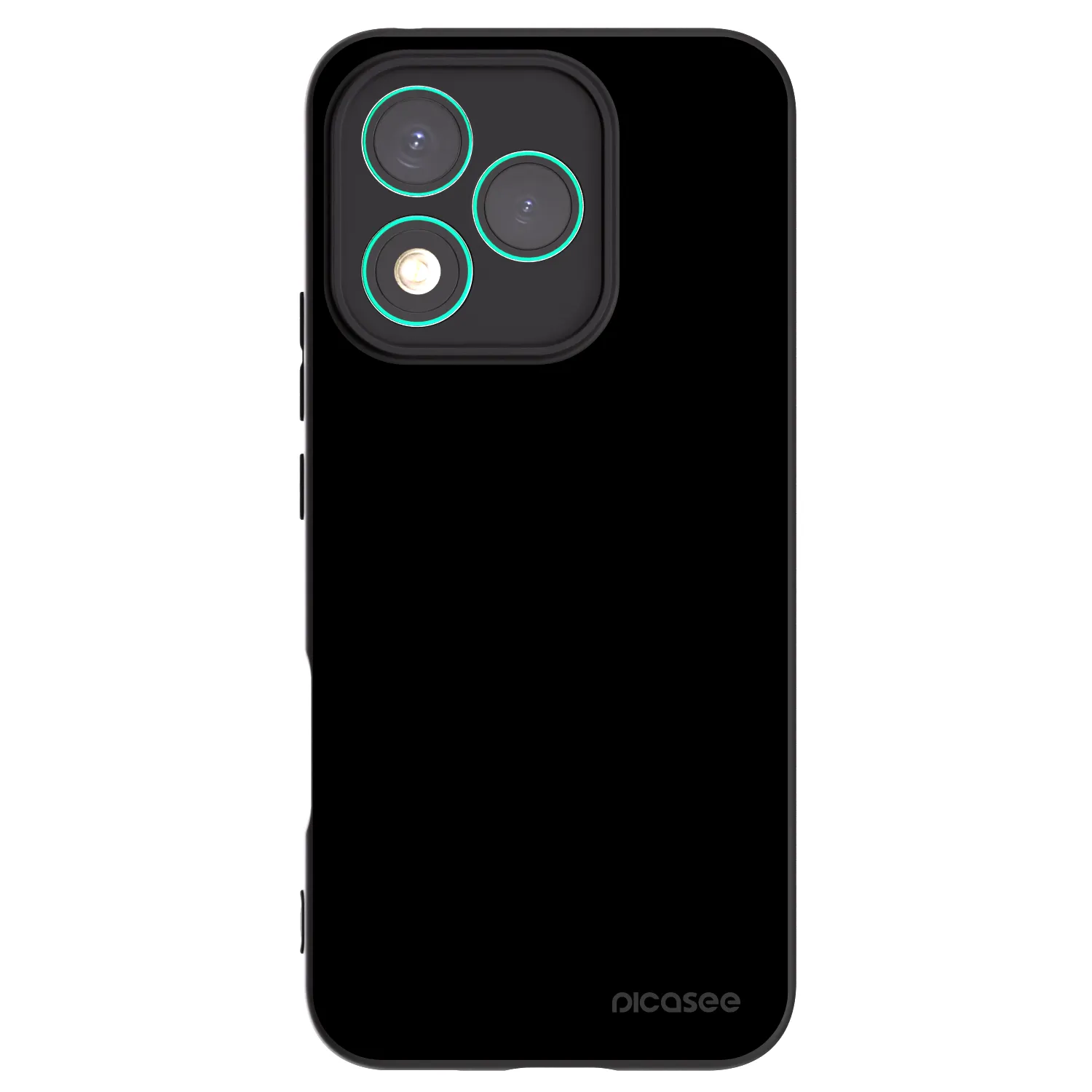 Picasee crna silikonska maskica za Honor 400 Lite 5G - Black Bliss
