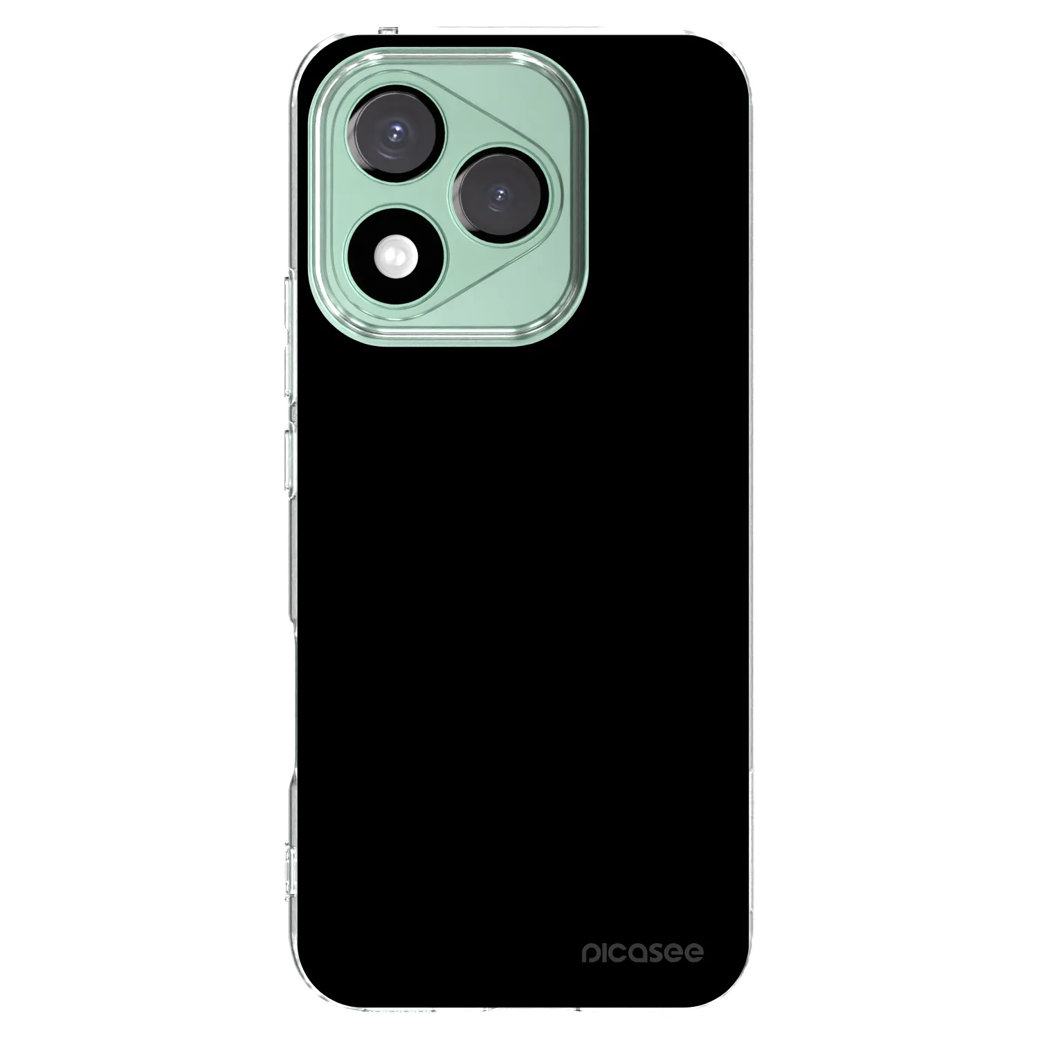 Picasee silikonska prozirna maskica za Honor 400 Lite 5G - Black Bliss
